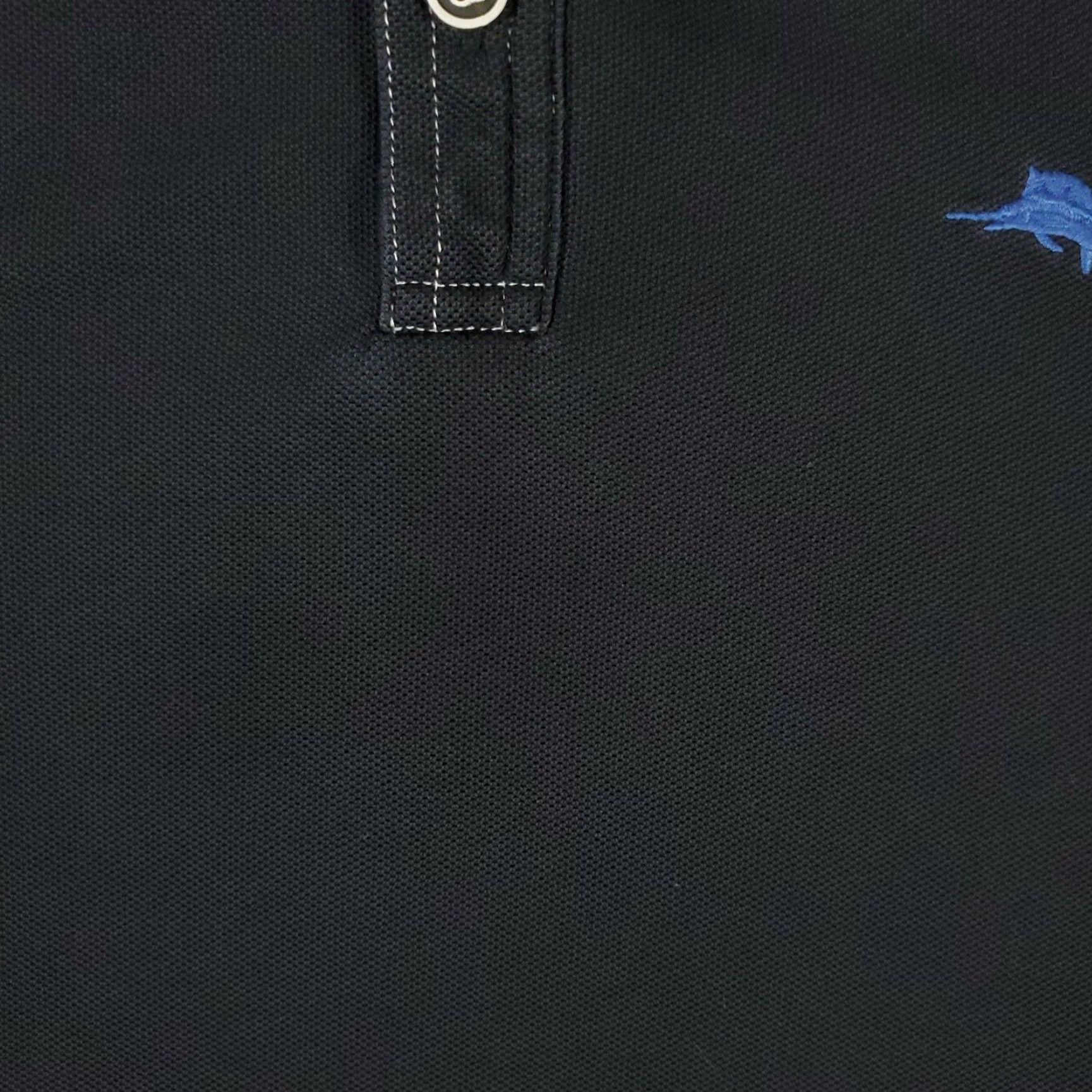 Tommy Bahama VINTAGE Tommy Bahama Polo Shirt Mens Small Black Marlin Casual Short Sleeve Polo Adult Small Black Logo Pockets Mens Size US S / EU 44-46 / 1 - 3 Thumbnail