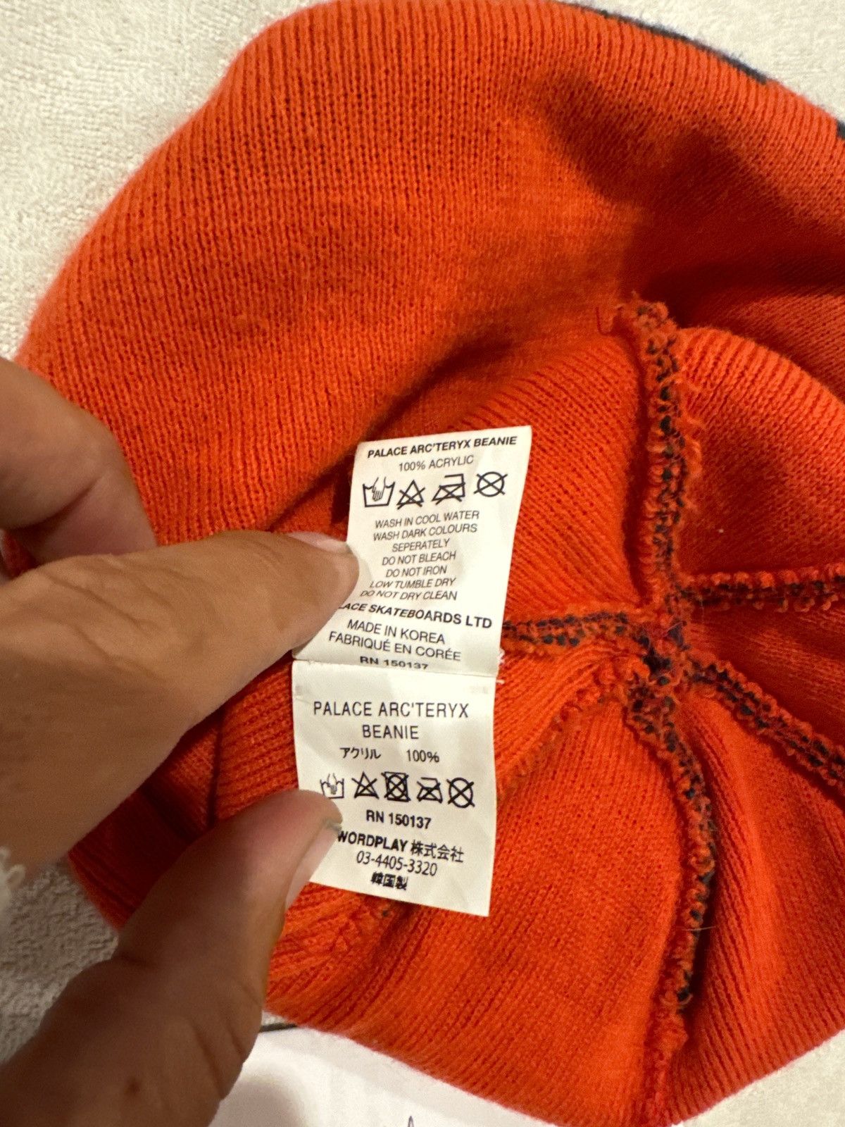 Arc'teryx × Palace Arc’teryx x Palace beanie - Dynasty Red Size ONE SIZE - 3 Thumbnail