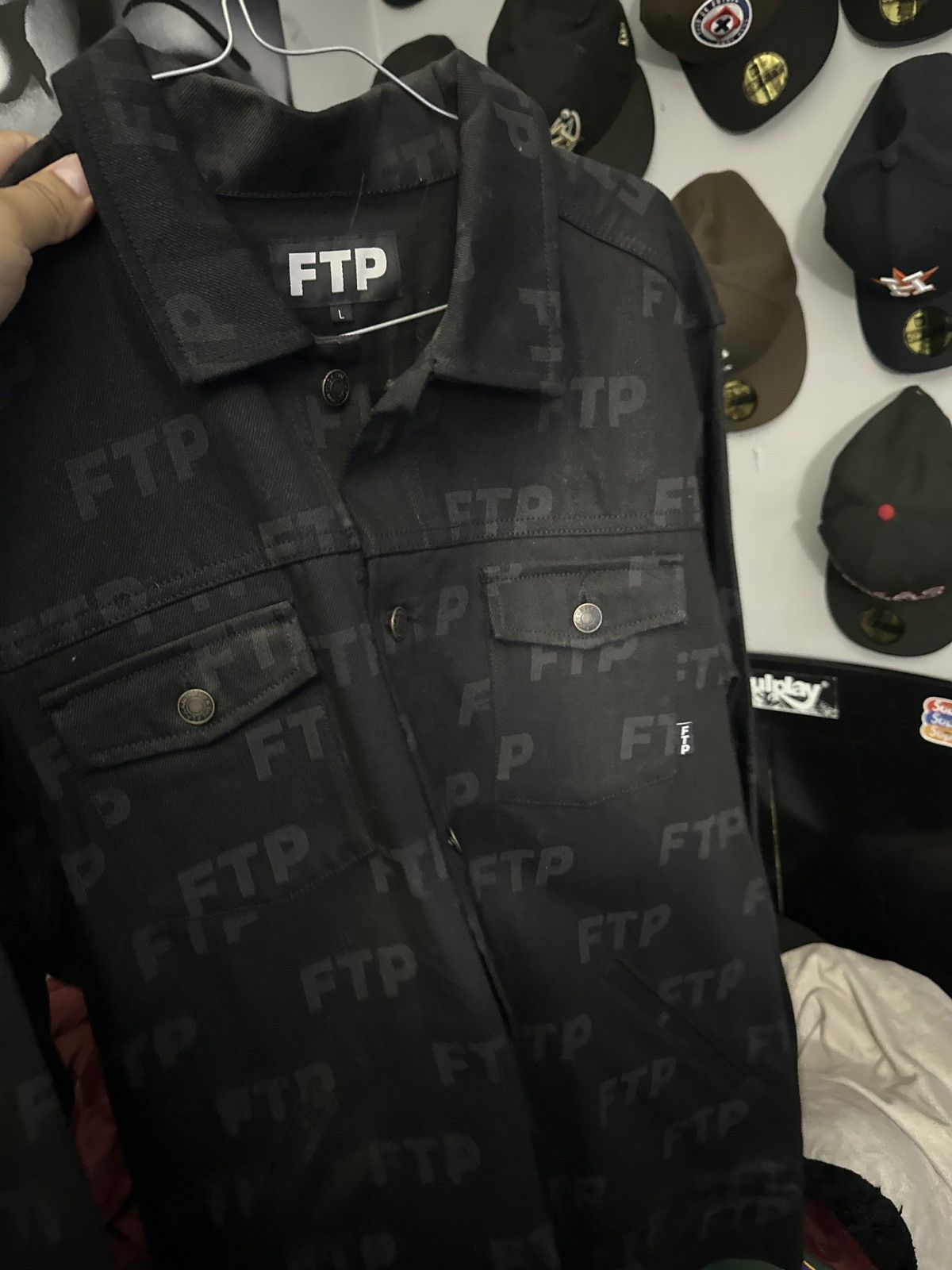FTP ファックザポピュレーション　コート　ジャケット FTP Fuckthepopulation Pit Crew Jacket Tan Size XL New Racing