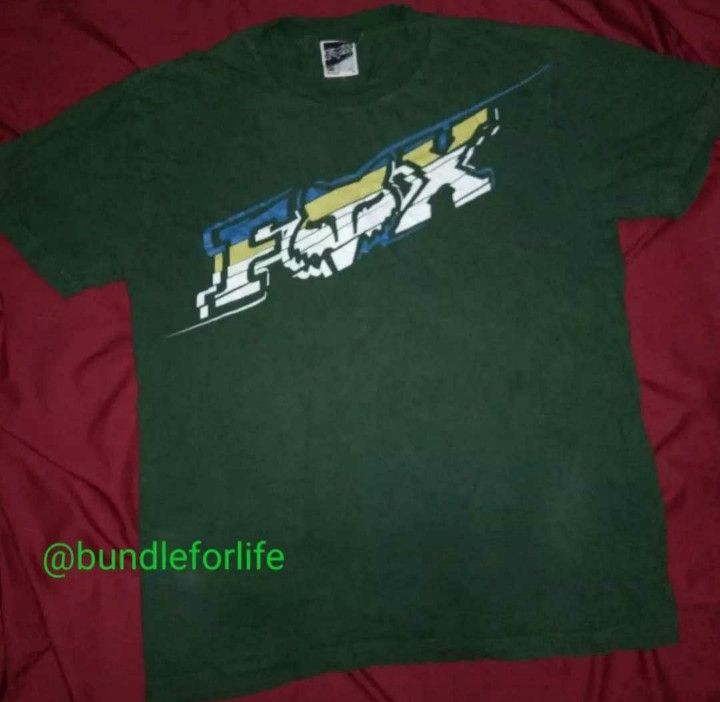 Fox Racing VTG 2000s Y2K Fox Racing 🐺🚴 BMX Motocross tshirt Size US M / EU 48-50 / 2 - 2 Thumbnail