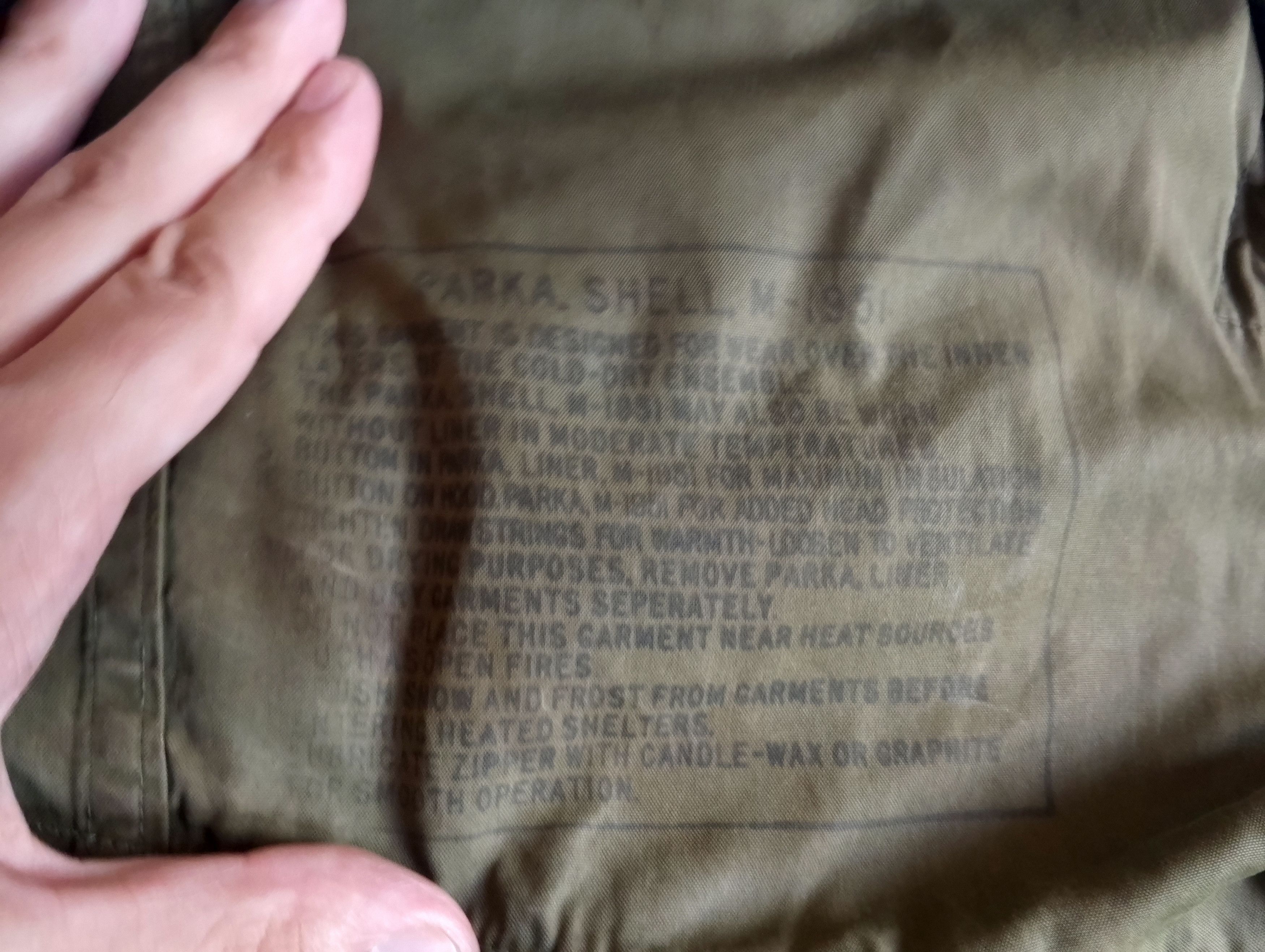 Vintage Vintage M-1951 Fishtail Parka US Army Military Jacket Size US M / EU 48-50 / 2 - 9 Thumbnail