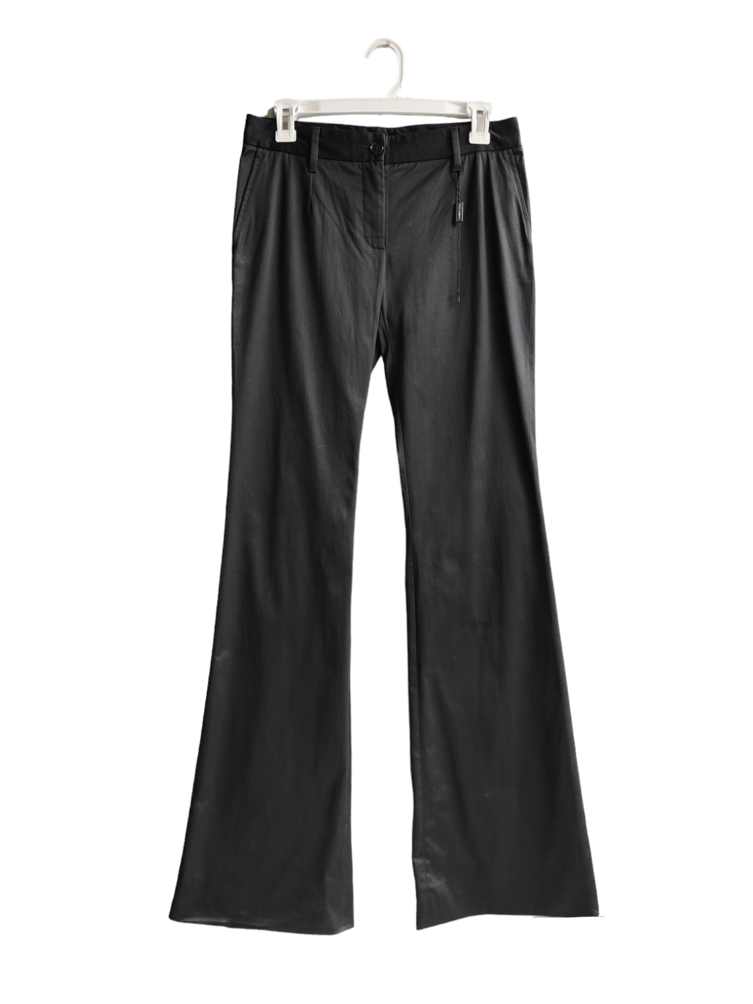 image of Dolce Gabbana Dopedolce & Gabbana Flare Pants in Black, Women's (Size 29)