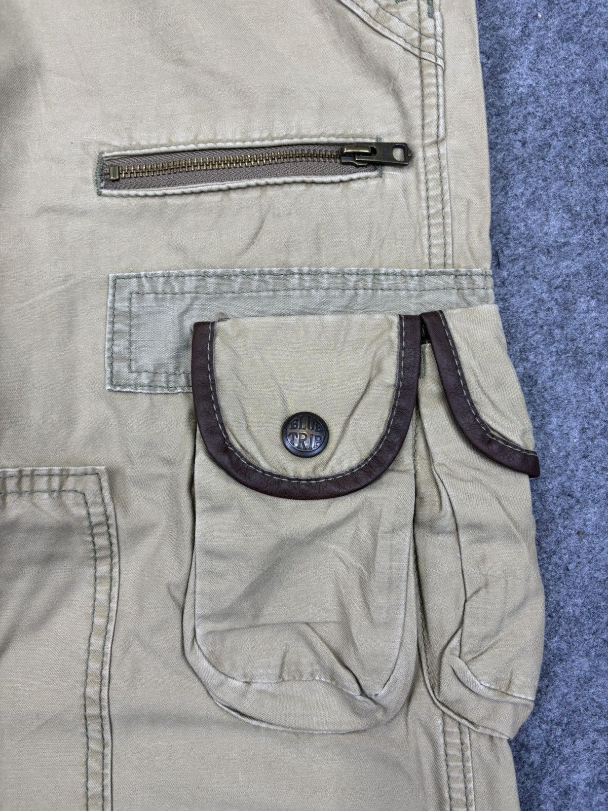 Edwin EDWIN Very Rare Multipockets Two Tones USMC Cargo Pant F808 Size US 35 - 5 Thumbnail