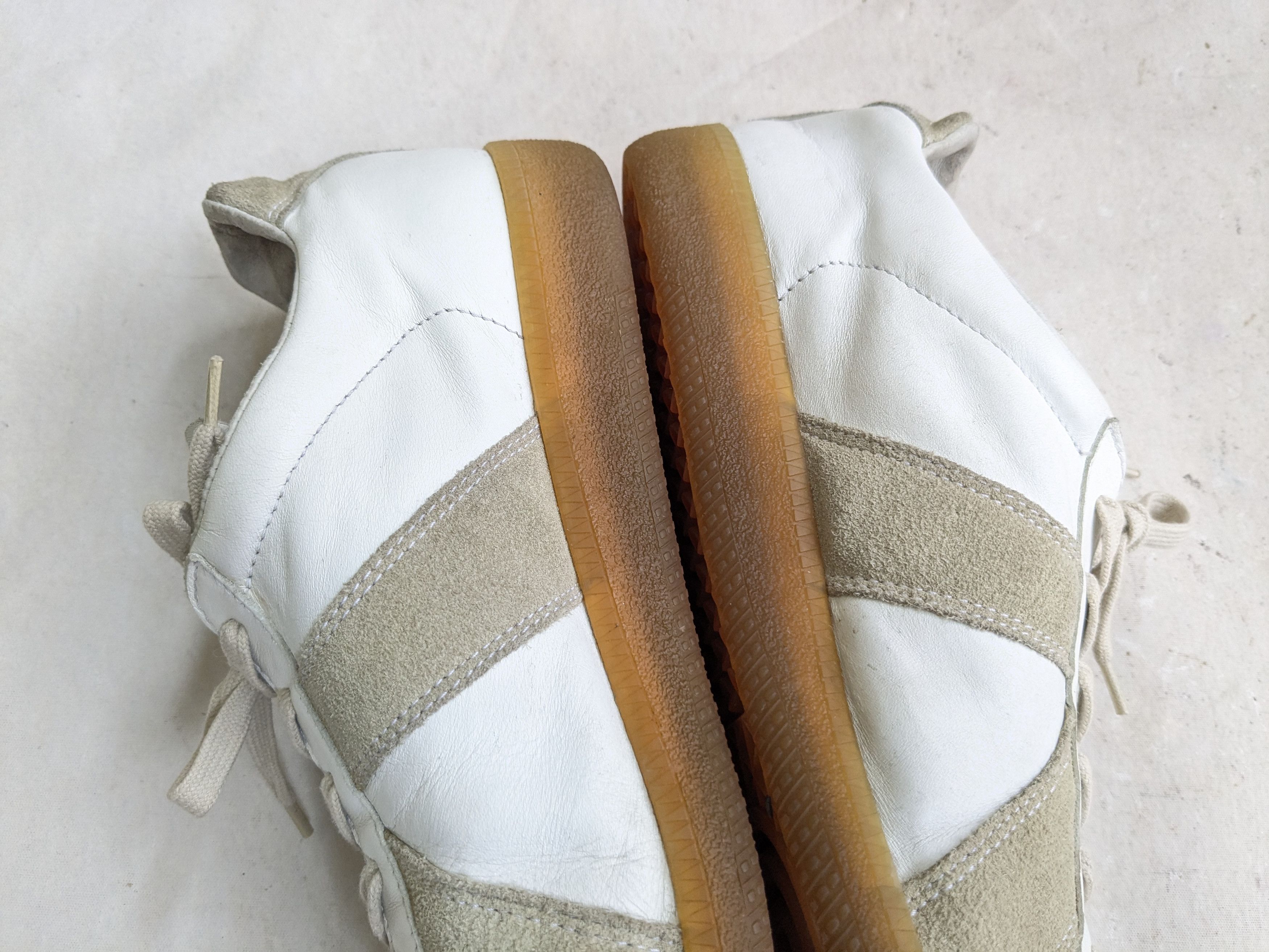 Maison Margiela Margiela GAT Replica White Gray 9 42 Low Tops Size US 9 / EU 42 - 15 Thumbnail