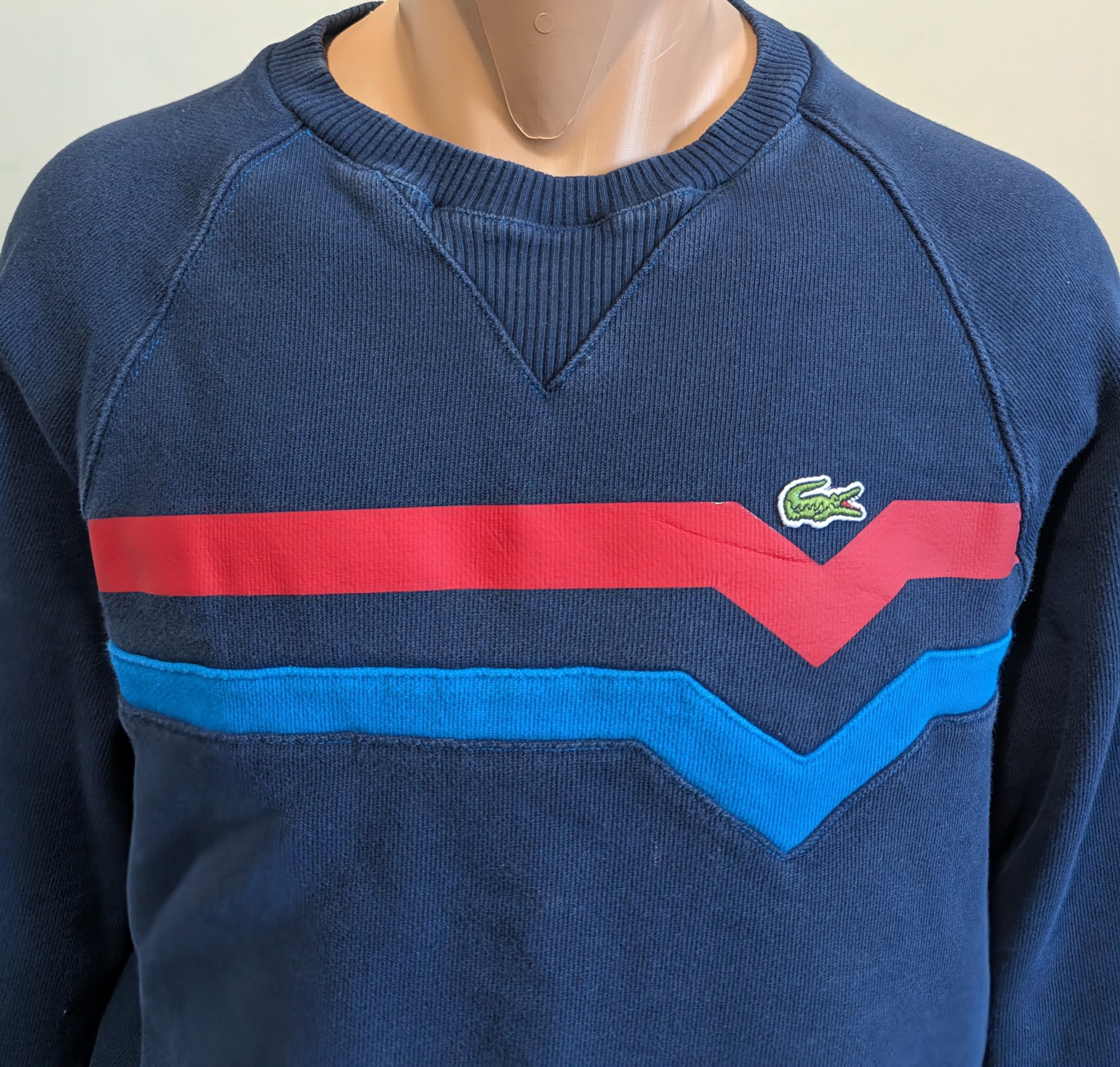 Lacoste LACOSTE Sweatshirt Jumper Made in France Size US M / EU 48-50 / 2 - 3 Thumbnail