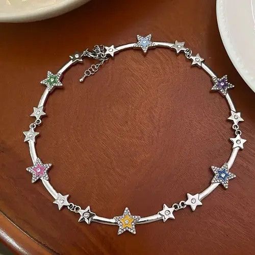 Other Five-pointed Colour Star Necklace Size ONE SIZE - 2 Thumbnail