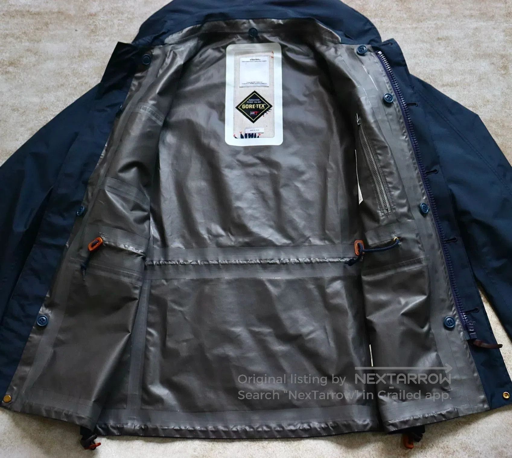 Visvim Visvim P.F.D Jacket in Navy Color. Size US M / EU 48-50 / 2 - 5 Thumbnail