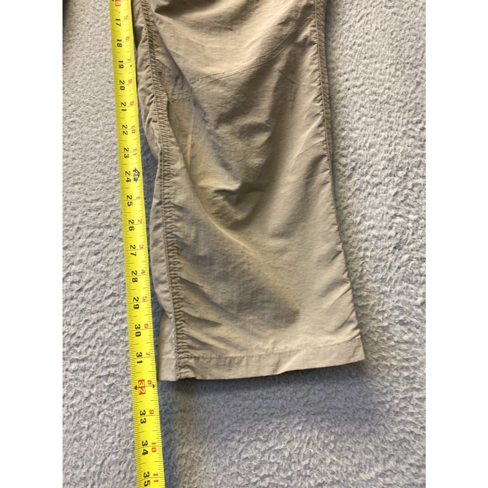Vintage REI Pants Mens 30x32 Dark Ginger Hiking /0014 Cargo Pocket Straight Leg Regular 32x32 Rain Pants Mens Size US 30 / EU 46 - 5 Thumbnail