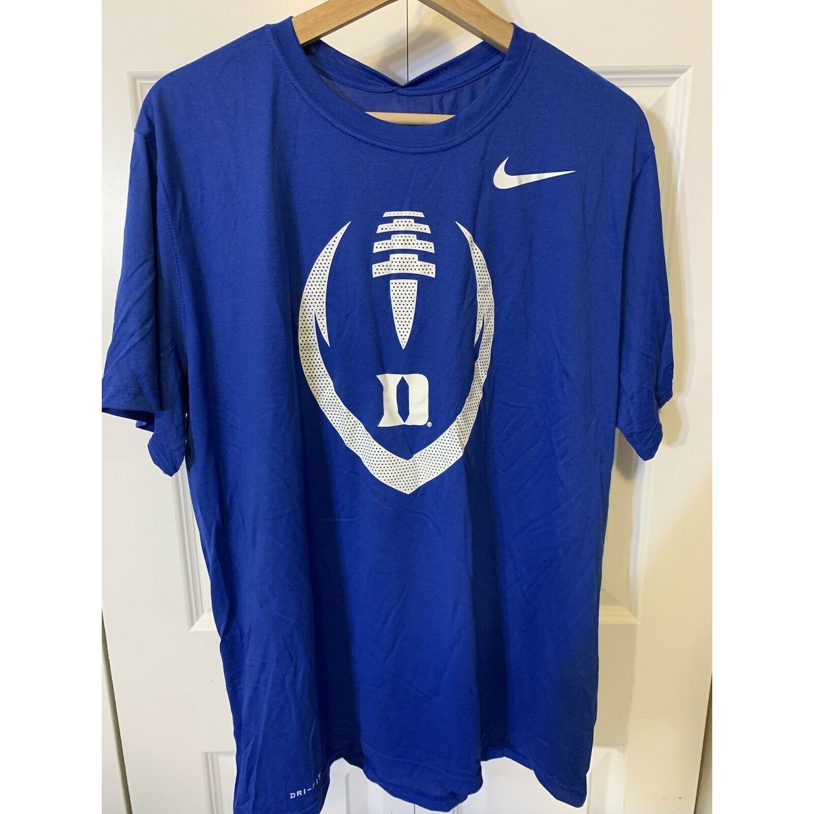 Nike New Nike Dri Fit Football D T-Shirt Men’s Sz XL Blue NWT Size US XL / EU 56 / 4 - 4 Thumbnail