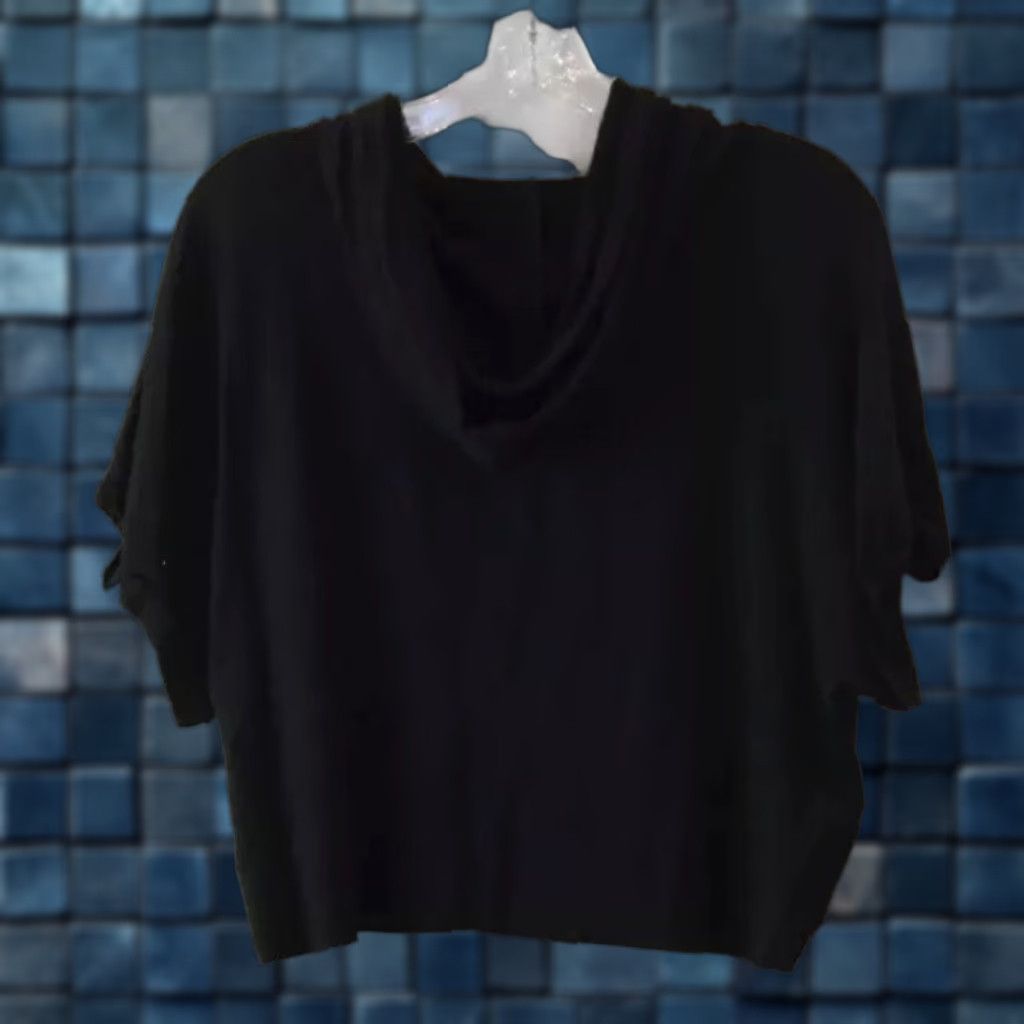 Beyond Yoga Beyond Yoga Good Sport Cropped Active Workout Hoodie Women's L Black Size L / US 10 / IT 46 - 1 Thumbnail