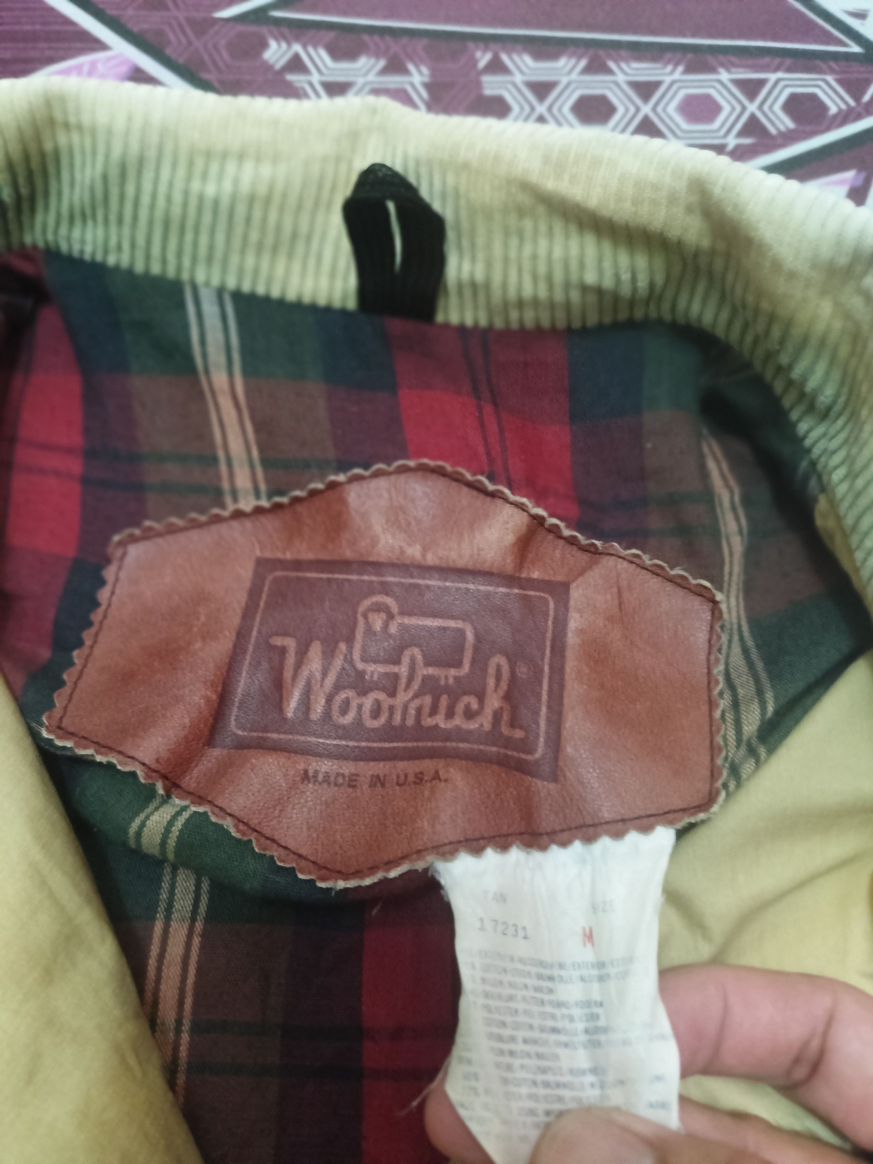 Woolrich Woolen Mills Distressed thrashed Woolrich BLANKET Lined Barn Coat Jacket Size US L / EU 52-54 / 3 - 4 Thumbnail