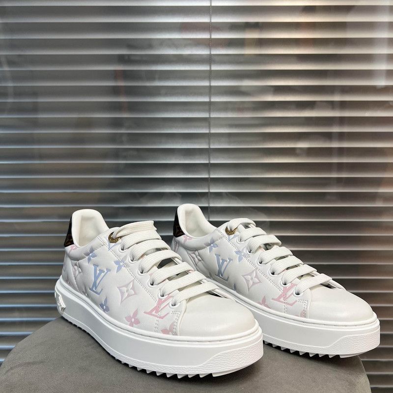 Louis Vuitton Louis Vuitton Time Out Low Top Sneakers for Women Size US 8 / IT 38 - 6 Thumbnail