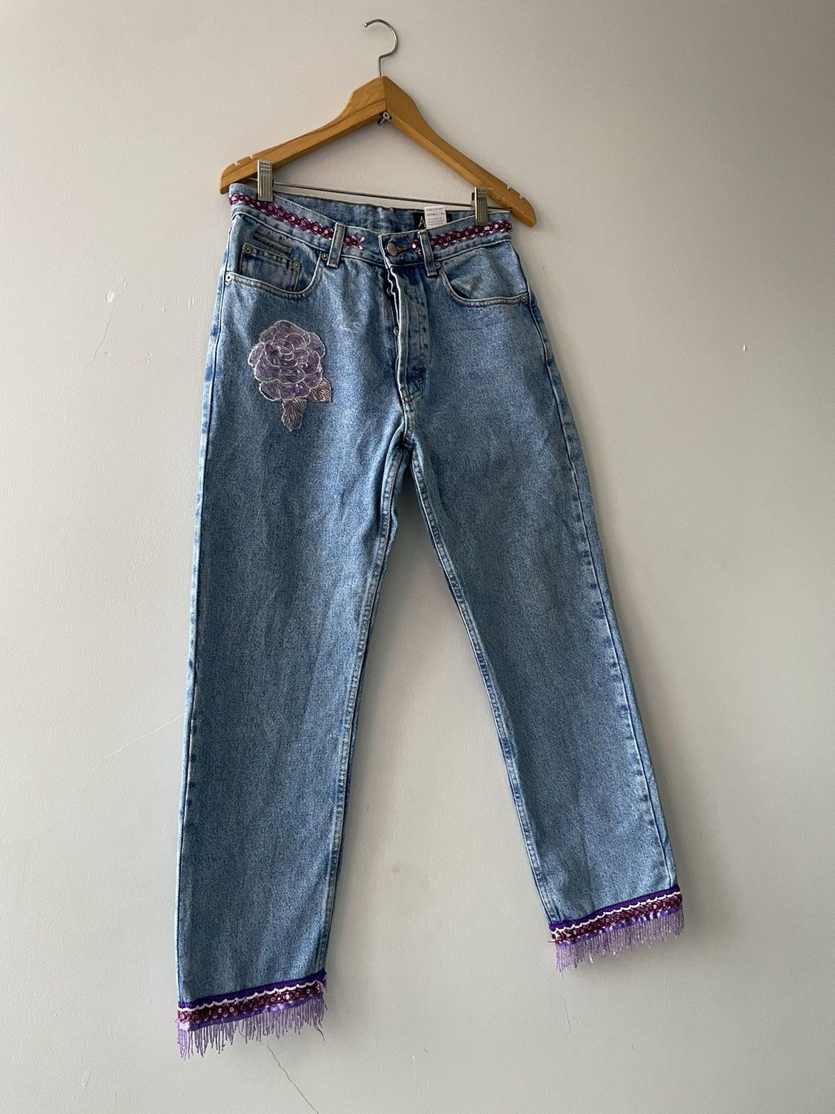Vintage 90’s parisian jean Size 27" / US 4 / IT 40 - 5 Thumbnail