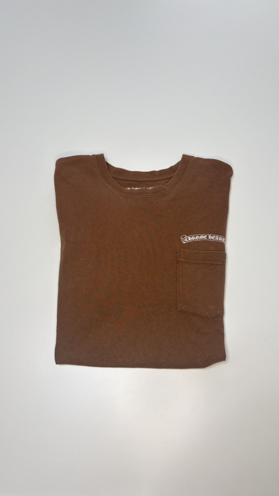 Chrome Hearts Chrome Hearts Matty Boy Pocket Tee Brown Size XL Size US XL / EU 56 / 4 - 1 Thumbnail