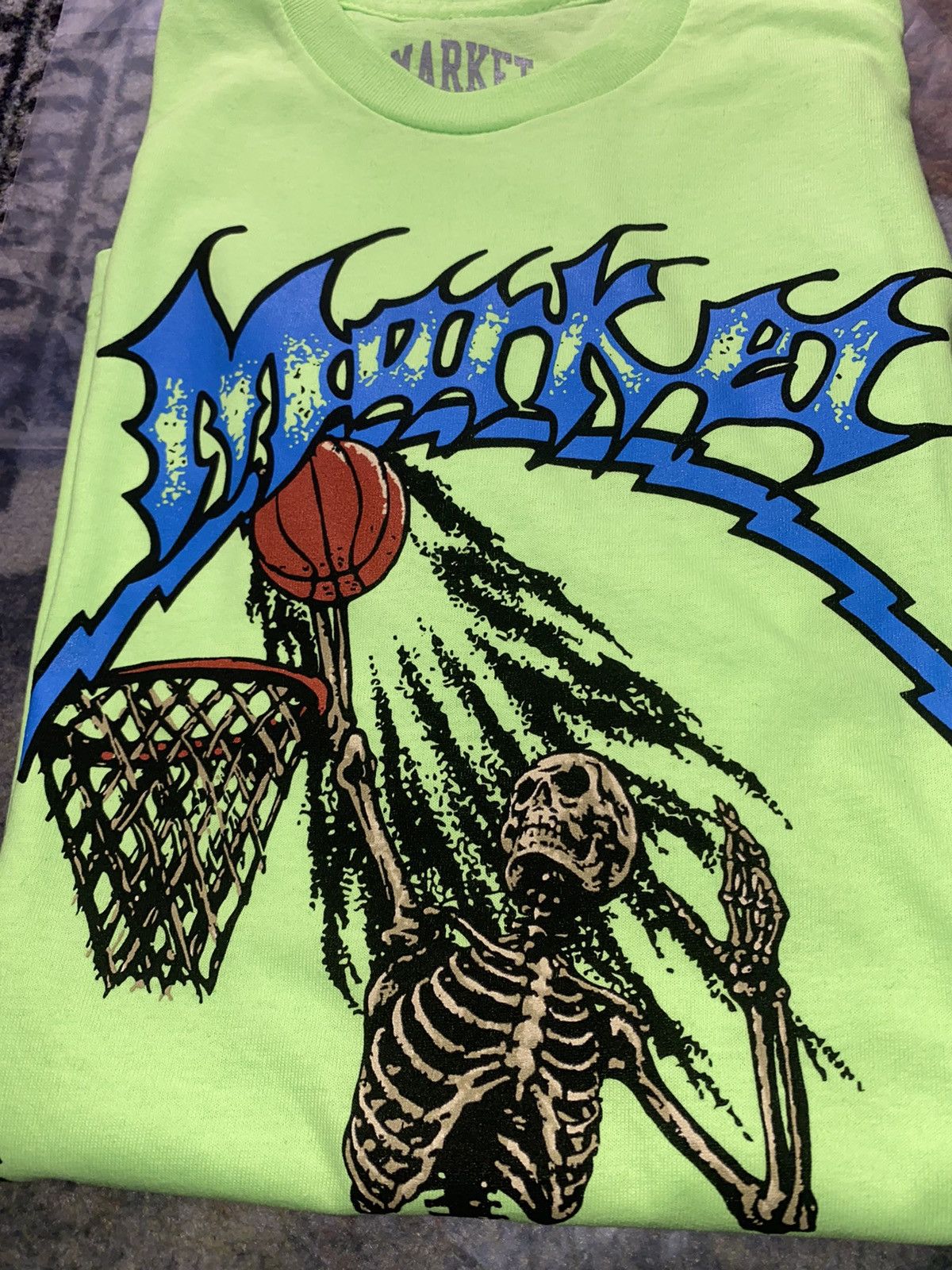 Market Market Skeleton Dunking Tee Size US L / EU 52-54 / 3 - 2 Thumbnail