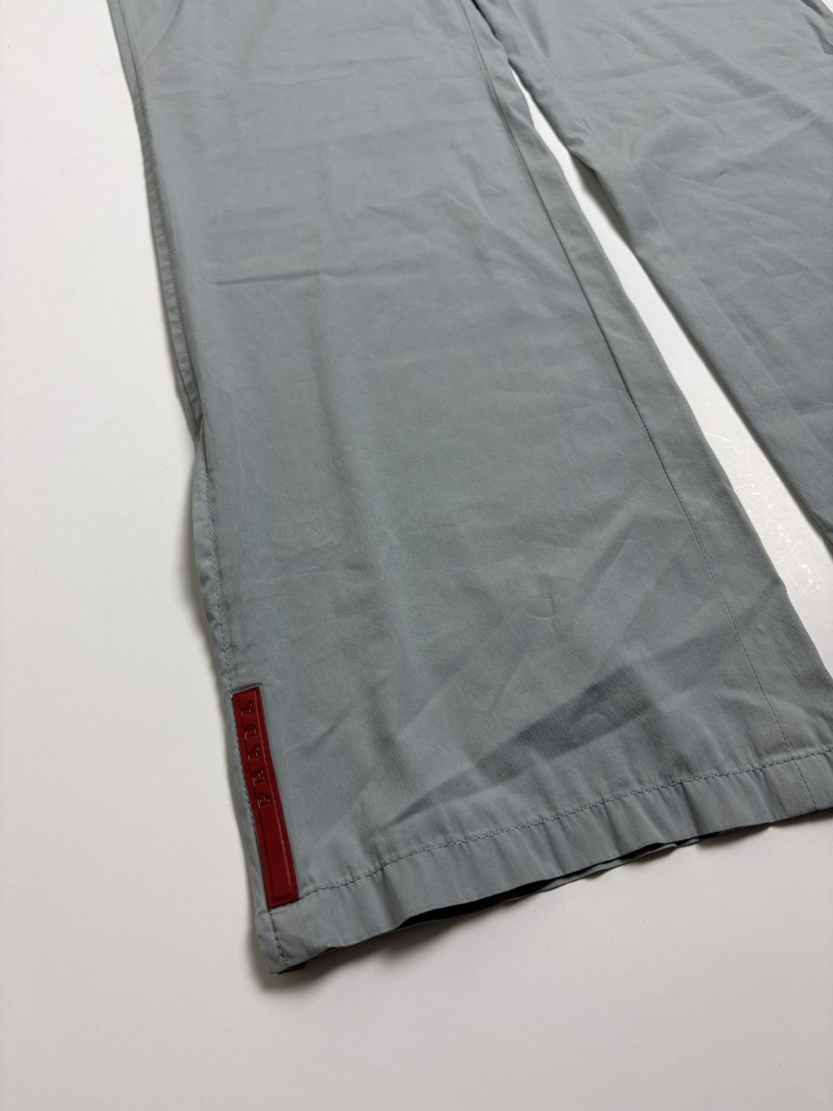 Prada Vintage Prada Linea Rossa Low-rise baby blue sport pants Size 30" / US 8 / IT 44 - 3 Thumbnail