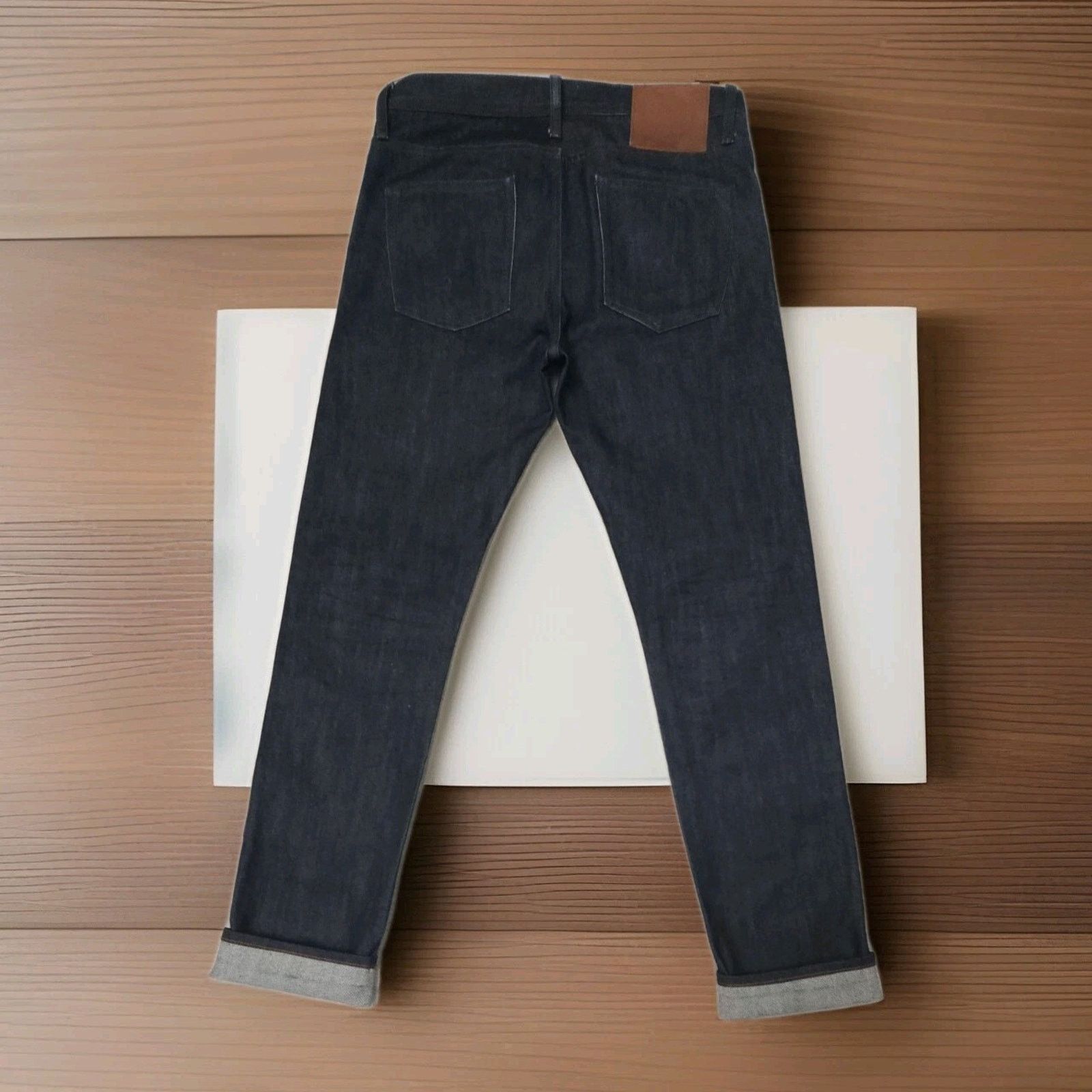 The Unbranded Brand The Unbranded Brand UB101 Skinny Fit 14.5oz Selvedge 32 x 33 Size US 32 / EU 48 - 4 Thumbnail