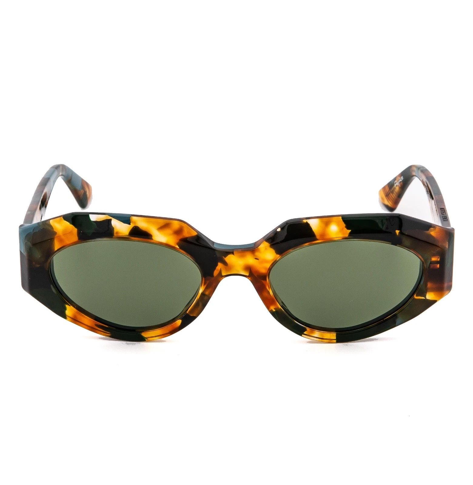 Bottega Veneta BOTTEGA VENETA 1392 ReAce BV1392S Brown Green Sunglass 001 Size ONE SIZE - 3 Thumbnail
