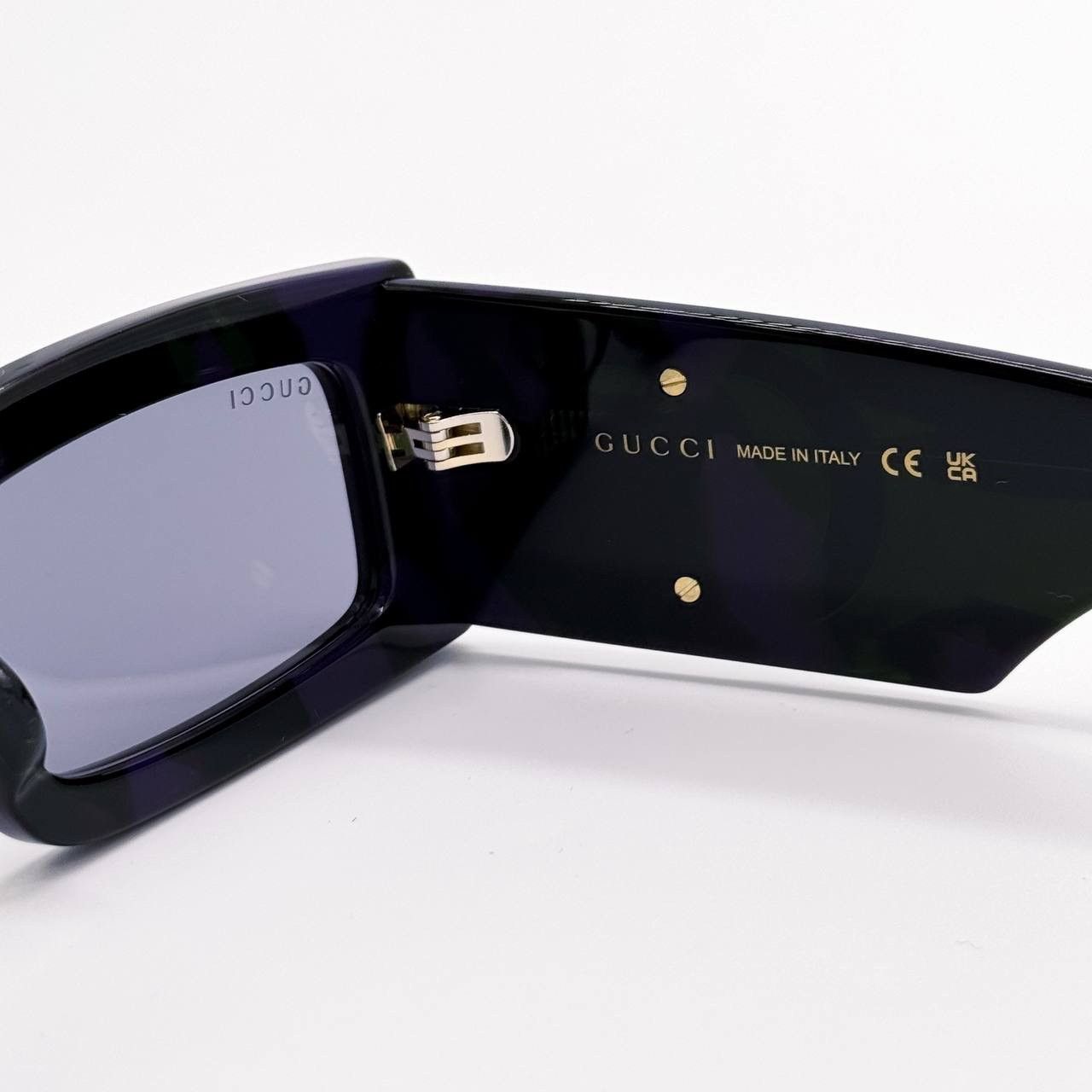 Gucci NEW GUCCI GG1425S 003 SQUARE HAVANA PURPLE WOMEN SUNGLASSES Size ONE SIZE - 11 Thumbnail