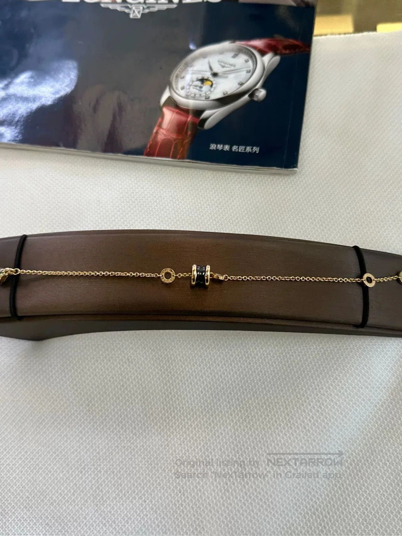 Bvlgari Bvlgari 18k Black Spring Bracelet. Size ONE SIZE - 4 Thumbnail