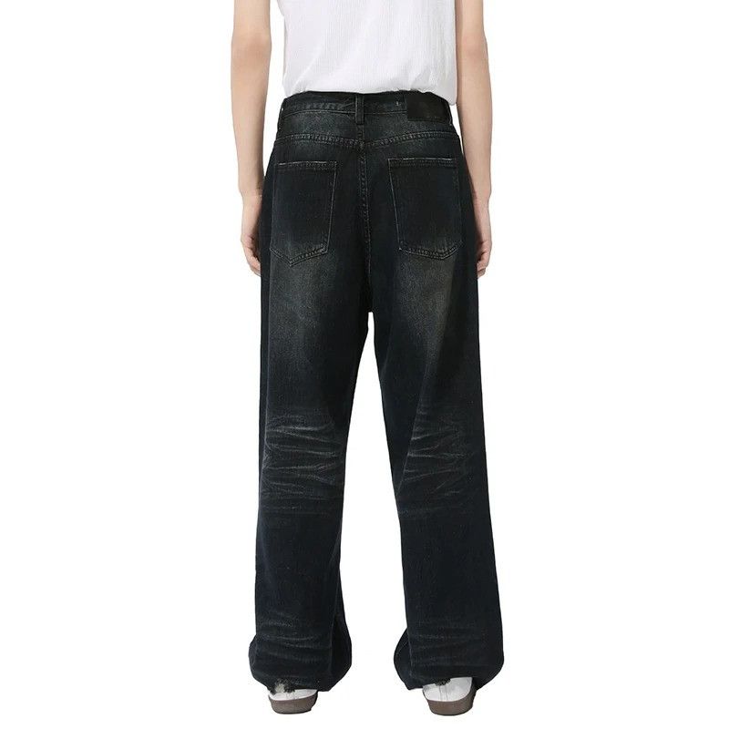 Designer × Vintage Irregular Hole High Street Denim Size US 32 / EU 48 - 5 Thumbnail