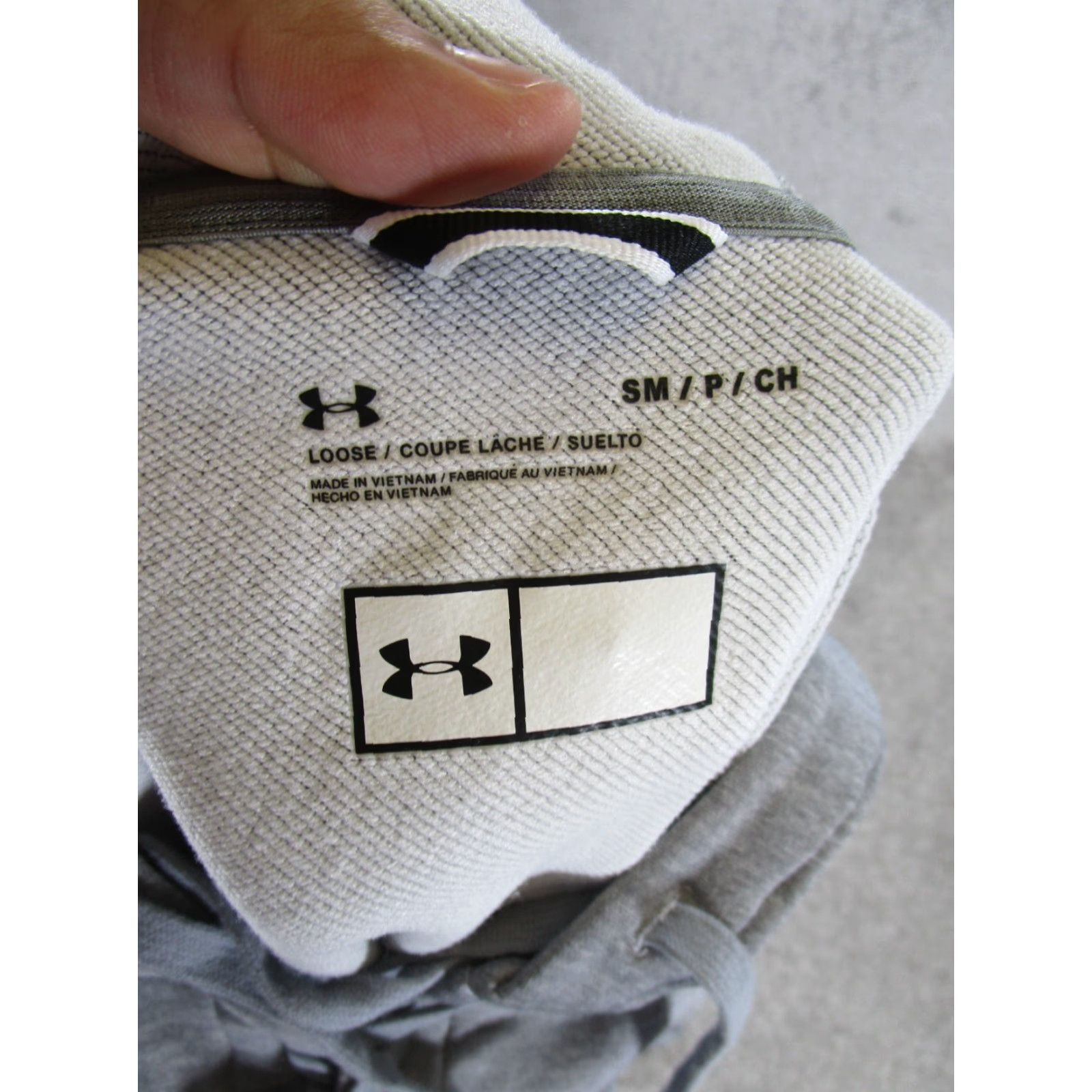 Under Armour Under Armour Hoodie Womens Small Gray Pullover Fleece Cropped Size S / US 4 / IT 40 - 6 Thumbnail