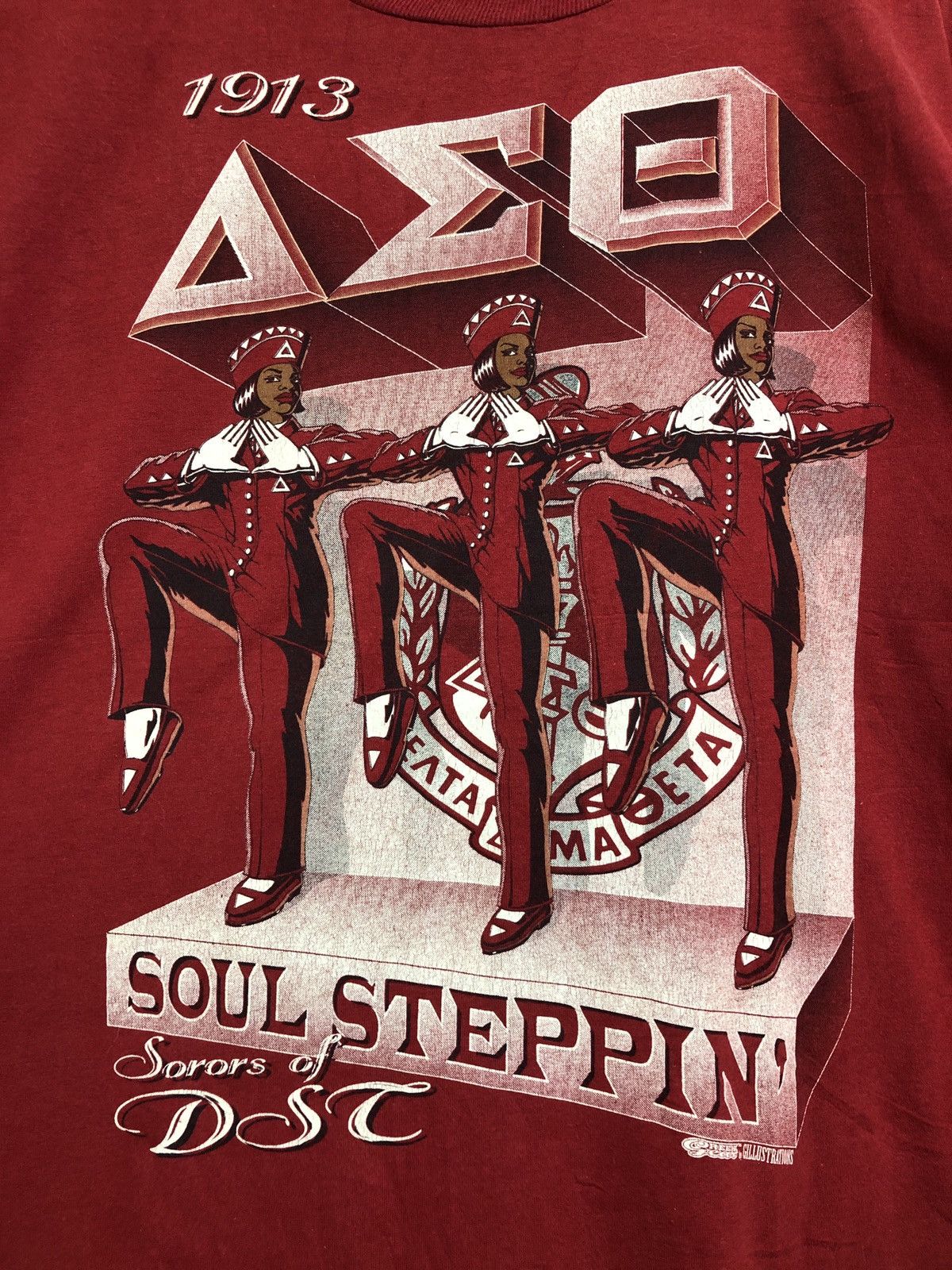 Vintage Vintage Soul Steppin Sorors of DST T-Shirt Size US XL / EU 56 / 4 - 2 Thumbnail