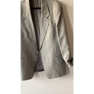 Levi's Vintage Levi's Exact Jacket Men's Size 44L Blazer Checked Sp Size 44L - 4 Thumbnail