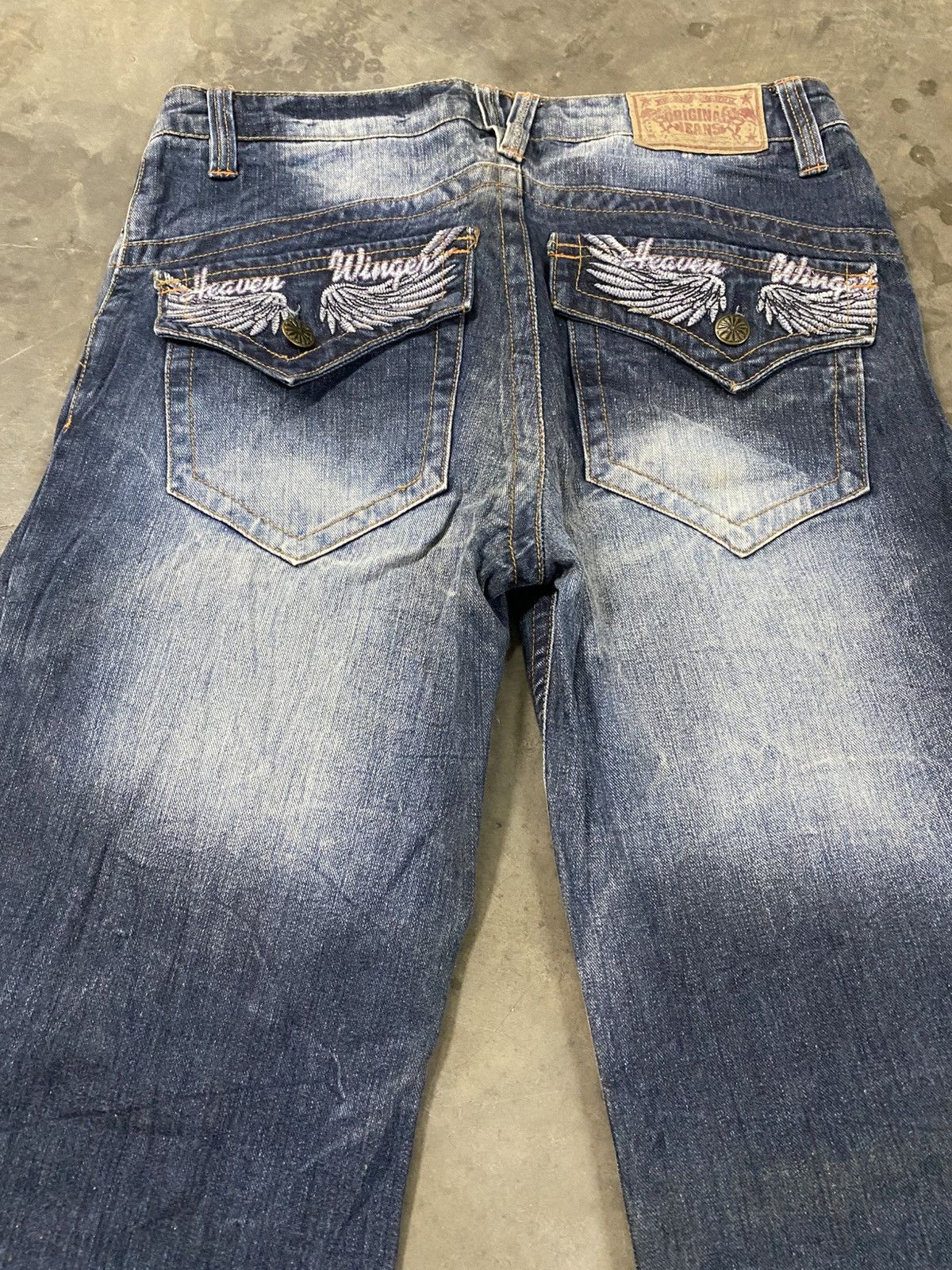 Tornado Mart Super Flare Jeans Japanese Unknown Heaven Vintage @299 Size US 32 / EU 48 - 3 Thumbnail