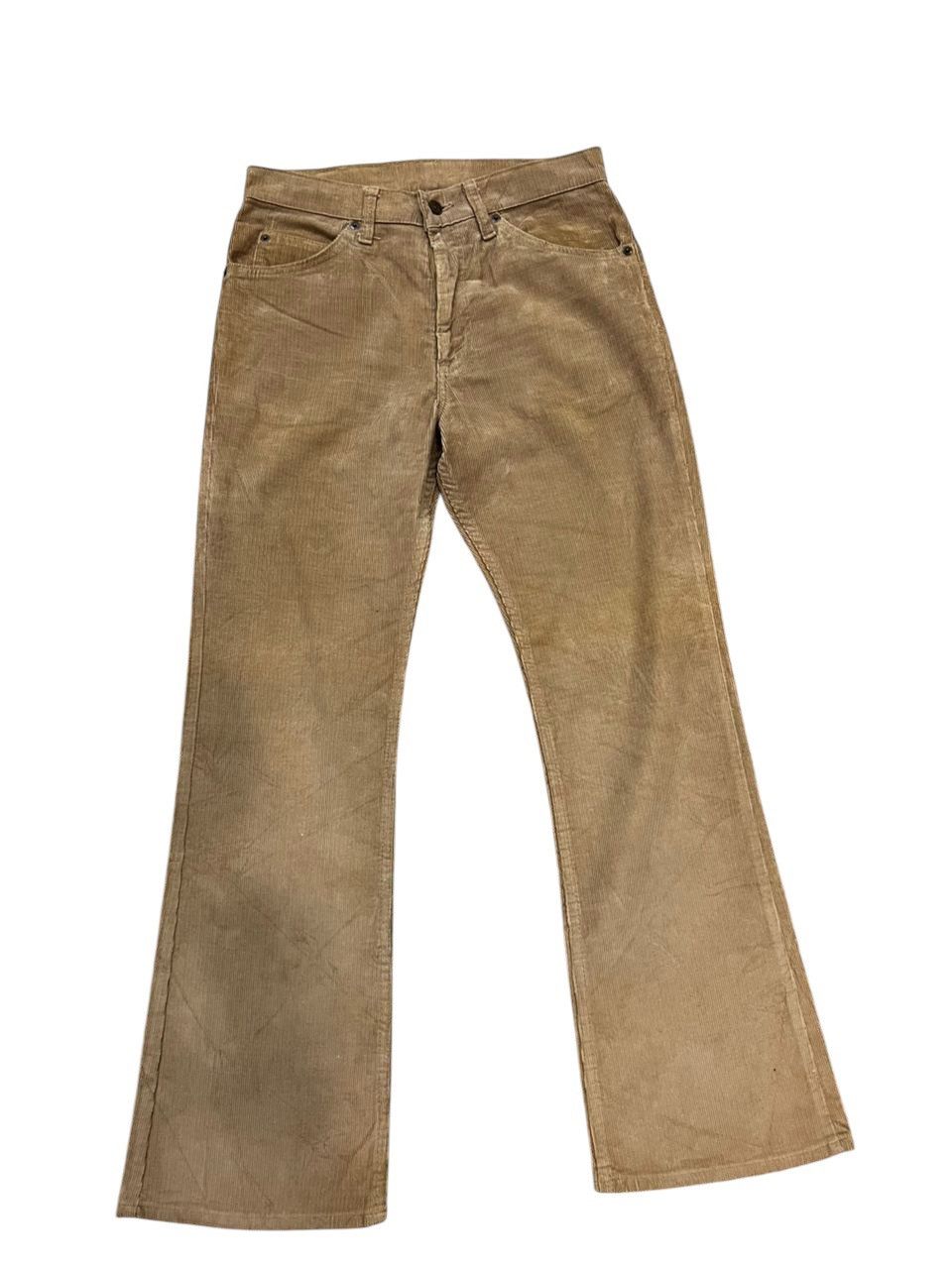 Levi's × Vintage Vintage 1970’s Levis 517 Flare Corduroy Pants Size US 30 / EU 46 - 2 Thumbnail
