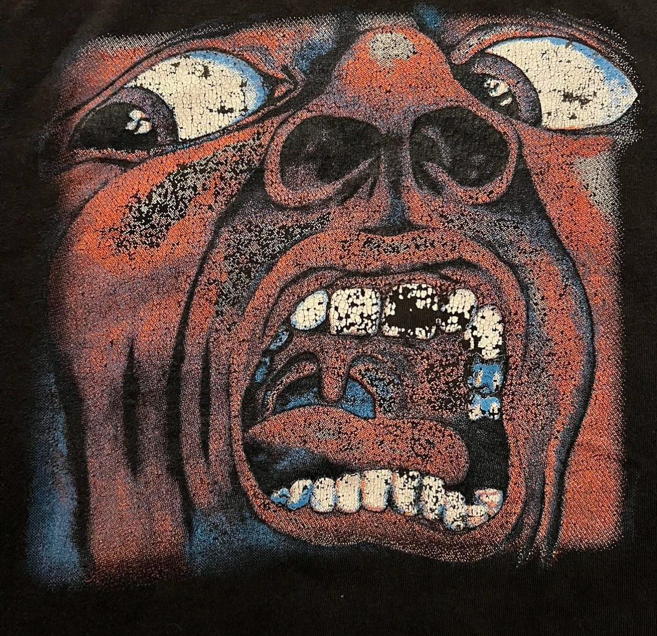 Vintage Vintage King Crimson in the court of the crimson king shirt Size US XL / EU 56 / 4 - 2 Thumbnail