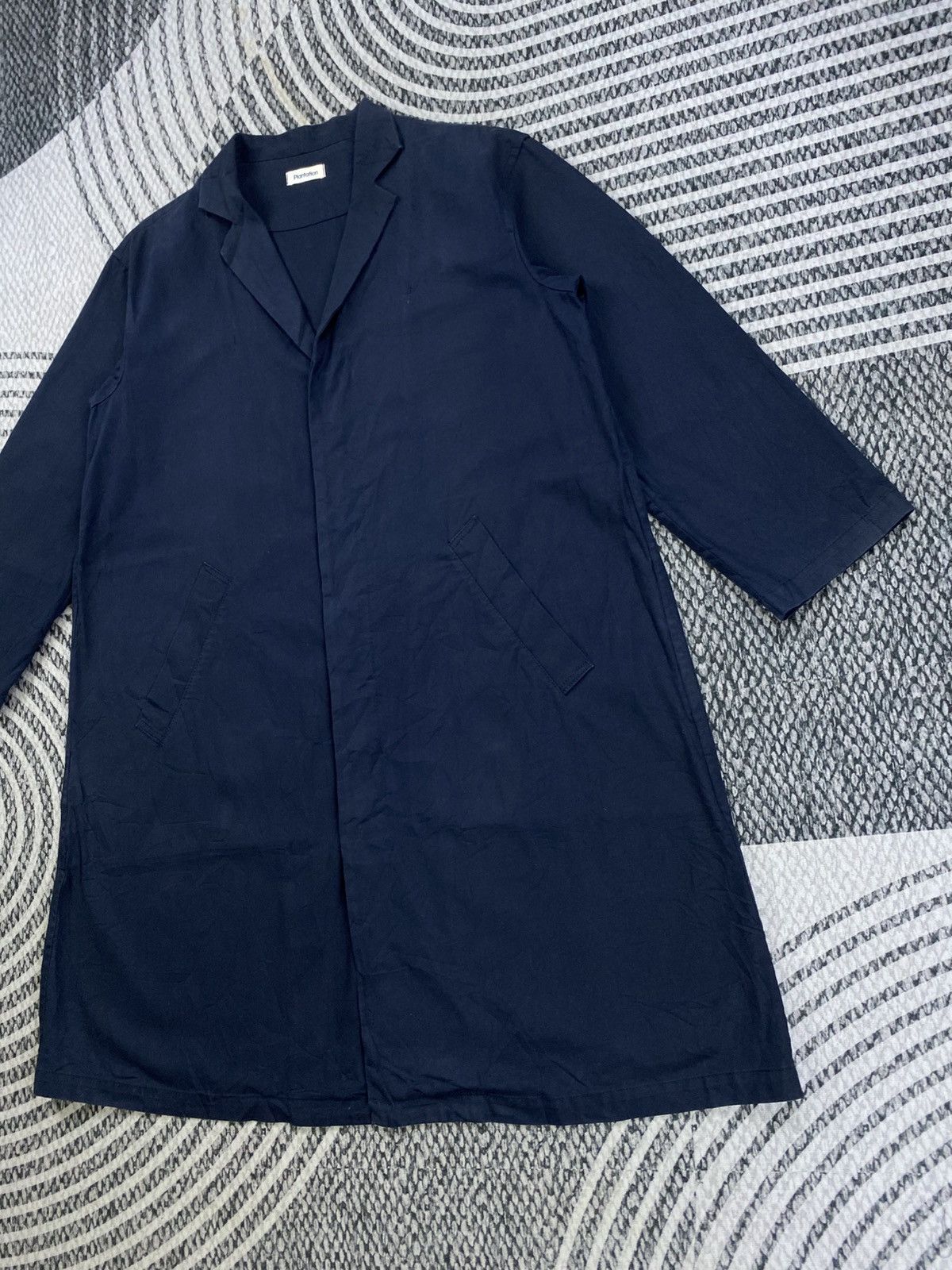 Issey Miyake Vintage Issey Miyake Plantation Long Jacket Size US L / EU 52-54 / 3 - 4 Thumbnail
