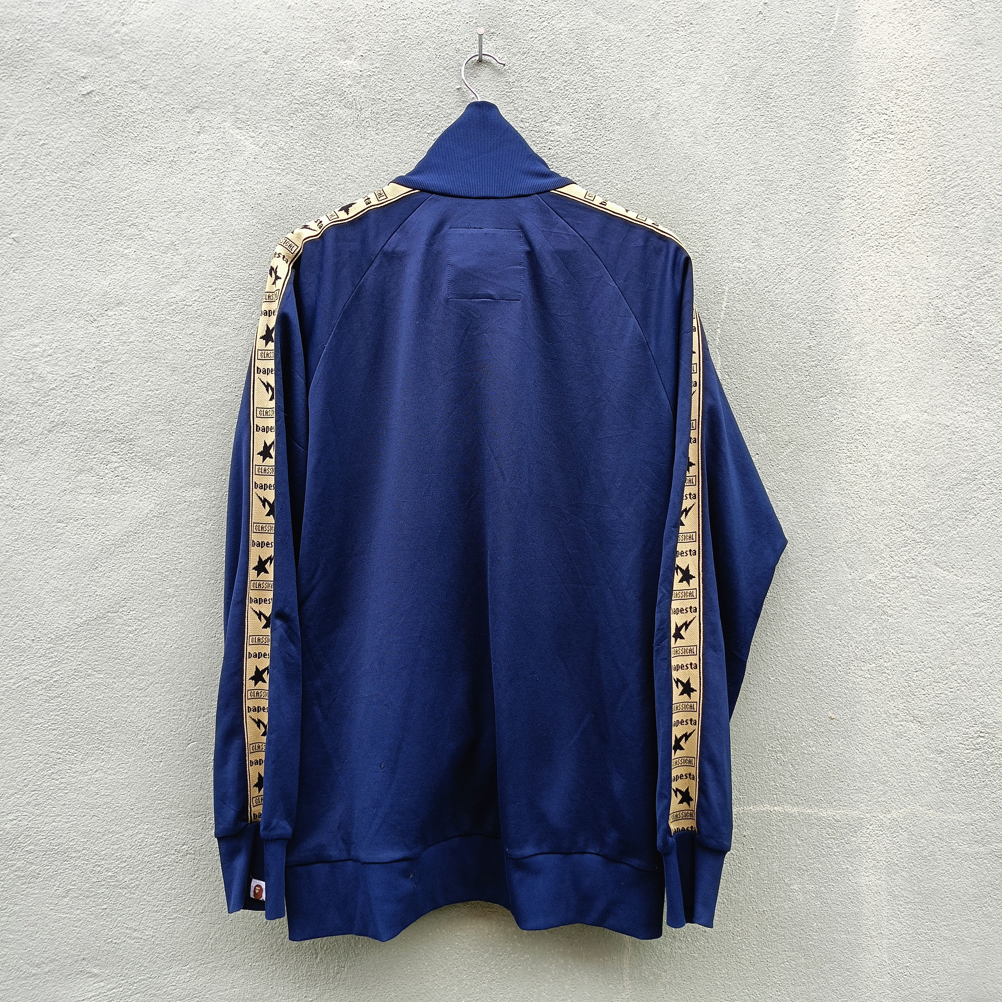 Bape Bapesta Tape Track Jacket Size US XL / EU 56 / 4 - 2 Thumbnail