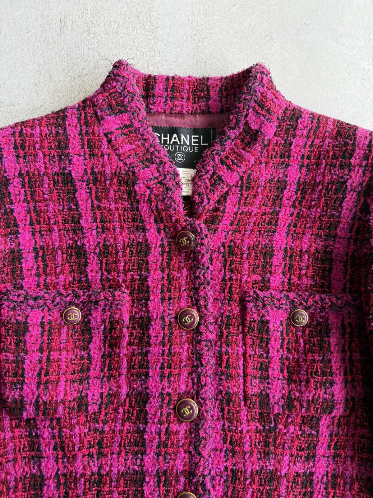 Chanel 1995 Barbie Collection - Chanel Tweed Set Size XS / US 0-2 / IT 36-38 - 4 Thumbnail