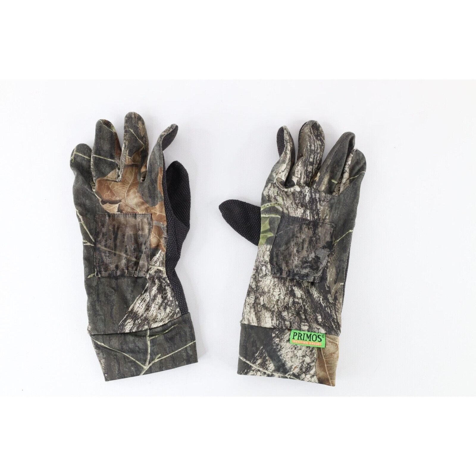 Vintage Vintage Primos Hunting Mossy Oak Camouflage Gloves Mens OSFA Size ONE SIZE - 1 Thumbnail