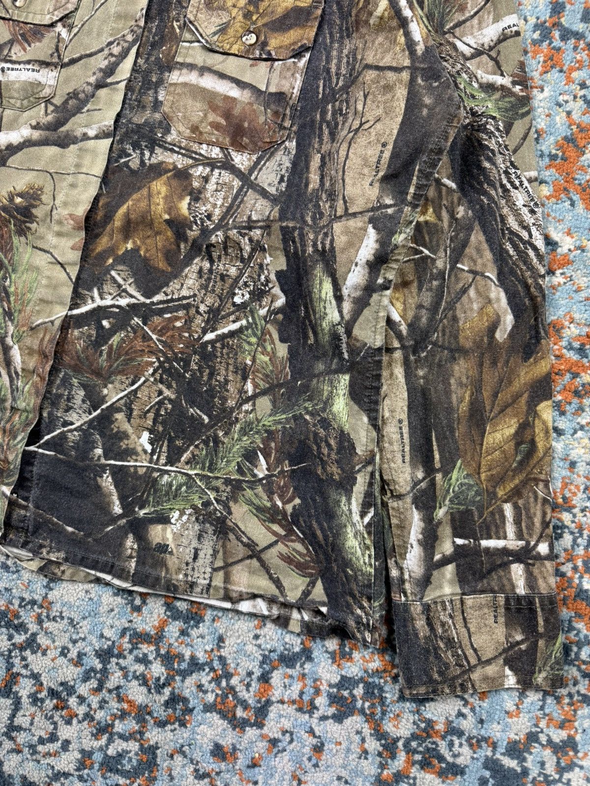 Realtree × Vintage Vintage 90s Realtree camo hunting button up shirt Size L / US 10 / IT 46 - 7 Thumbnail