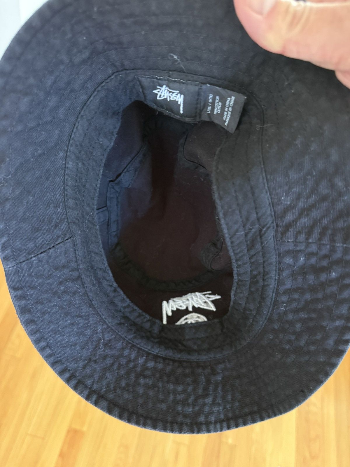 Stussy Stussy Black Bucket hat small/medium Size ONE SIZE - 4 Thumbnail