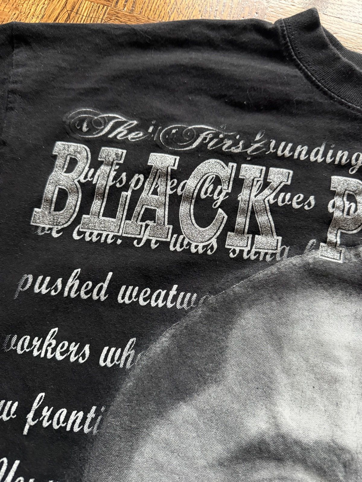 Vintage Vintage Y2K Barack Obama Glitter Logo AOP Graphic Tee Size US XL / EU 56 / 4 - 4 Thumbnail