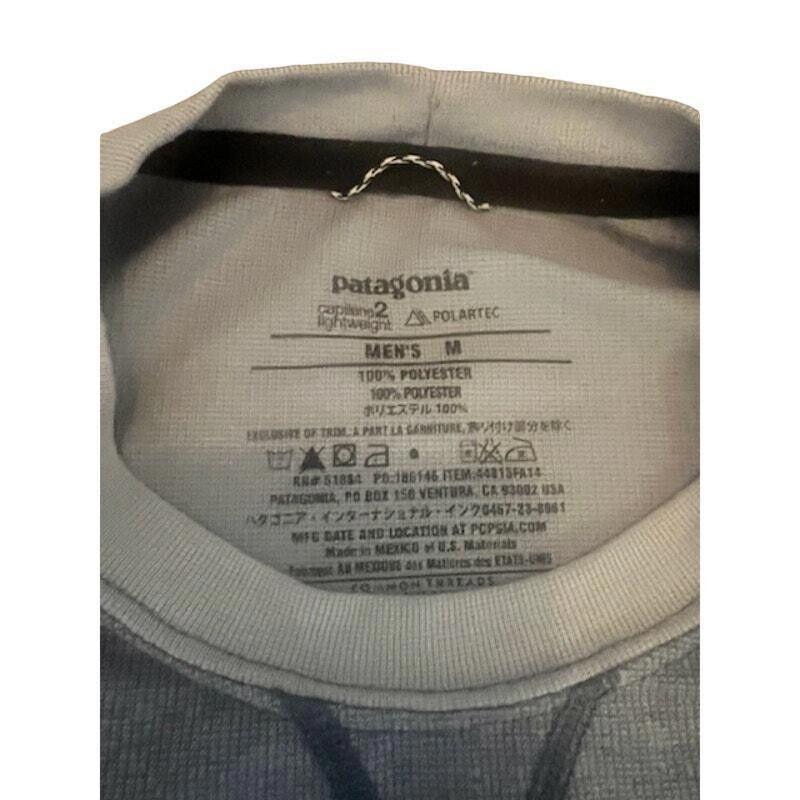 Patagonia Patagonia Men's Long Sleeve Performance Shirt - Medium, Gray Size US M / EU 48-50 / 2 - 3 Thumbnail