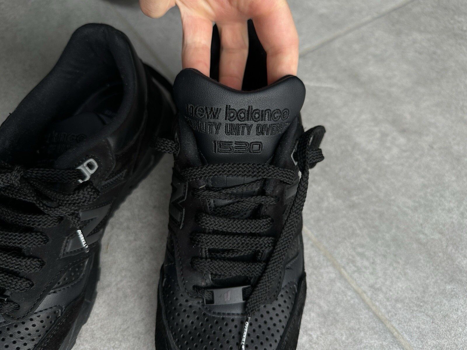 New Balance New Balance 1530 Overkill Berlin City Values Black Sneakers Size US 7.5 / EU 40-41 - 13 Thumbnail