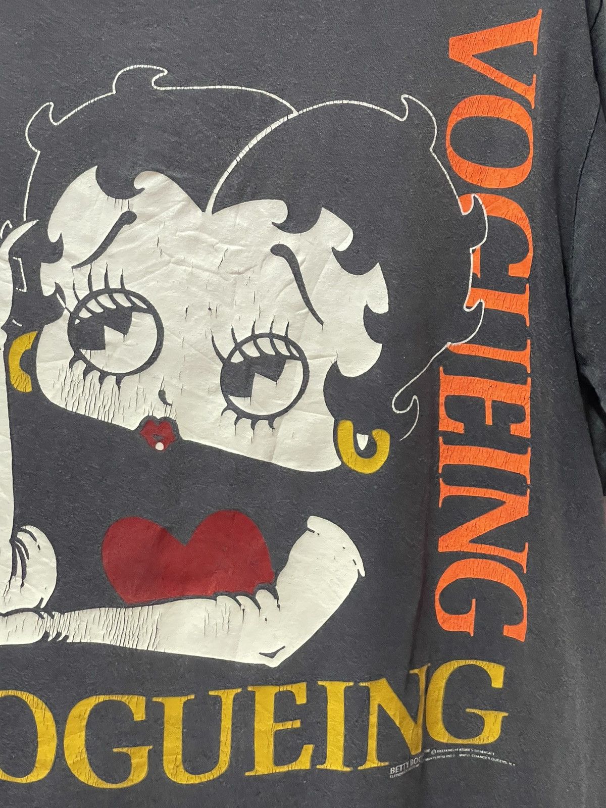 Changes Vintage 90s Sun Faded Betty Boop🔥🔥🔥 Size US XL / EU 56 / 4 - 4 Thumbnail