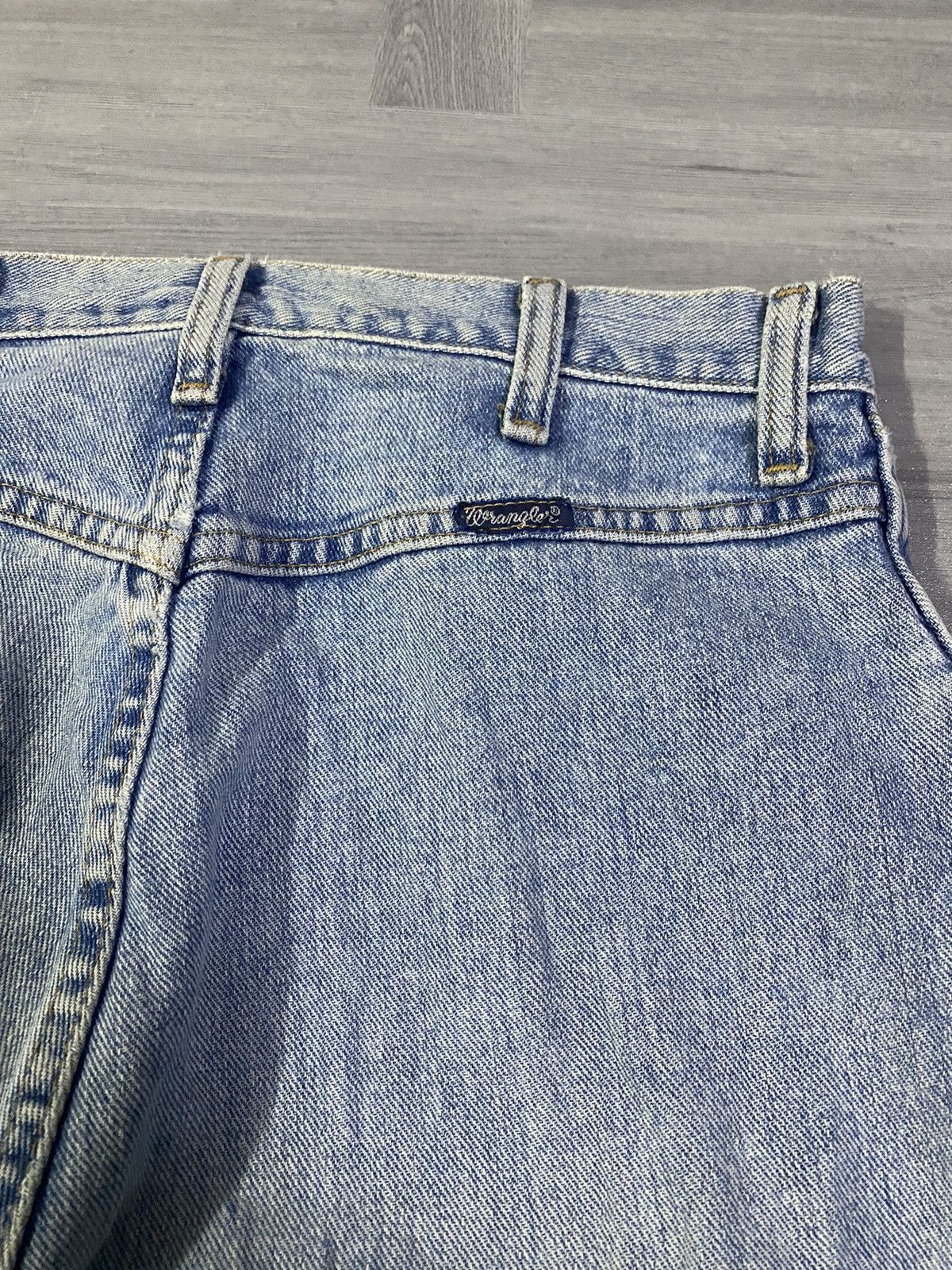Wrangler Vintage 80s Wrangler bareback Jeans No Back Pockets NWT Size US 30 / EU 46 - 1 Thumbnail