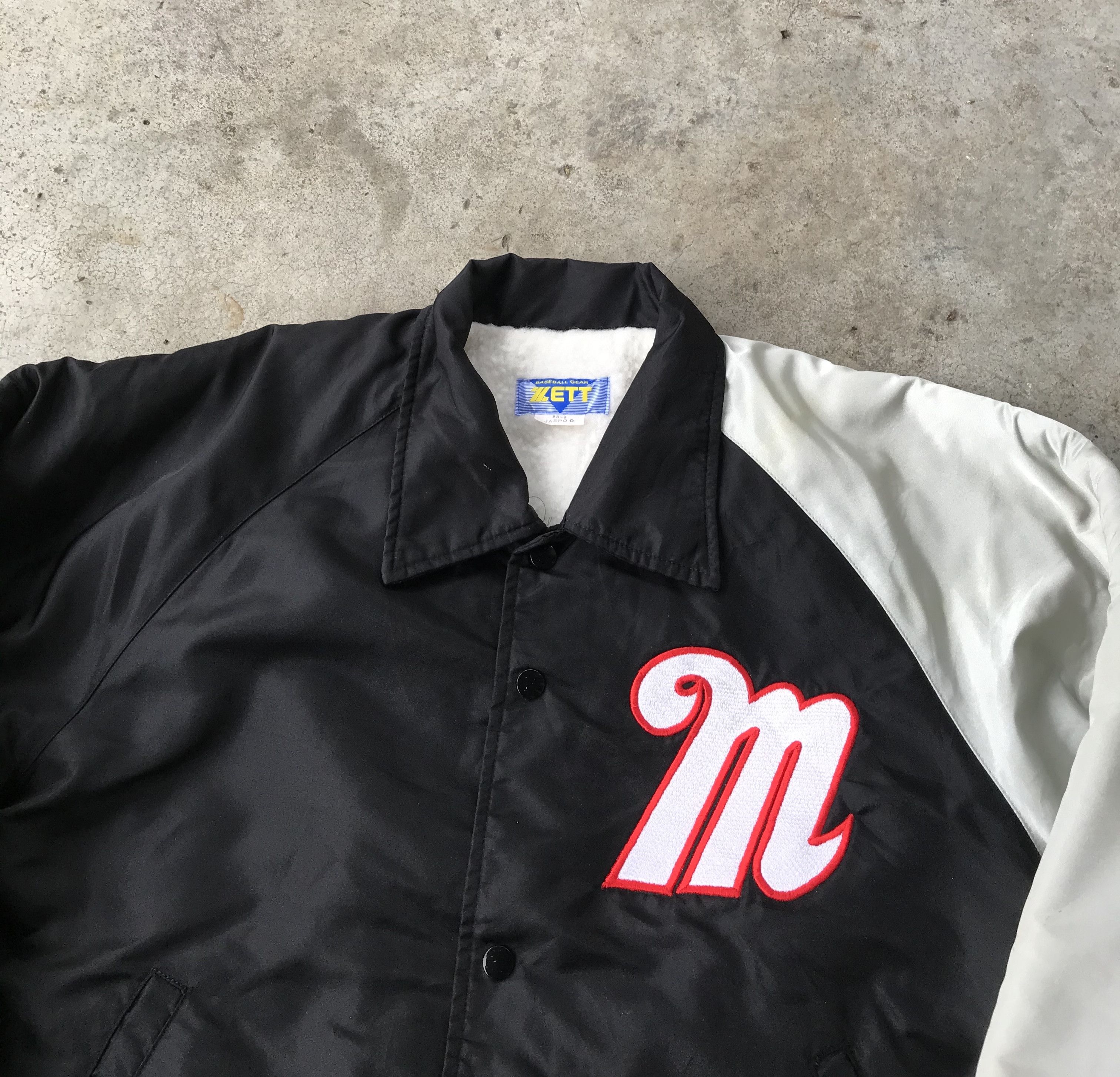Vintage Zett baseball jacket Size US L / EU 52-54 / 3 - 2 Thumbnail