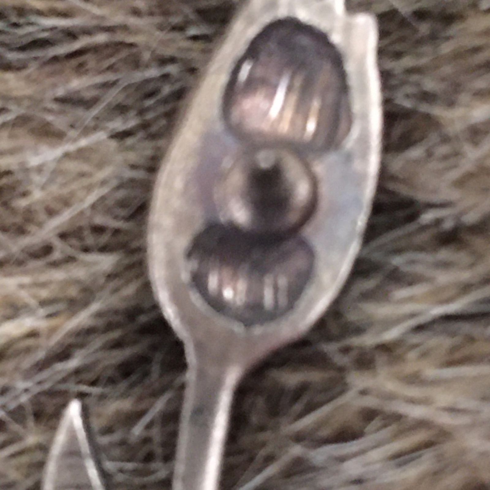 Vintage Vintage antique silver tulip tie tac lapel pin Size ONE SIZE - 4 Thumbnail