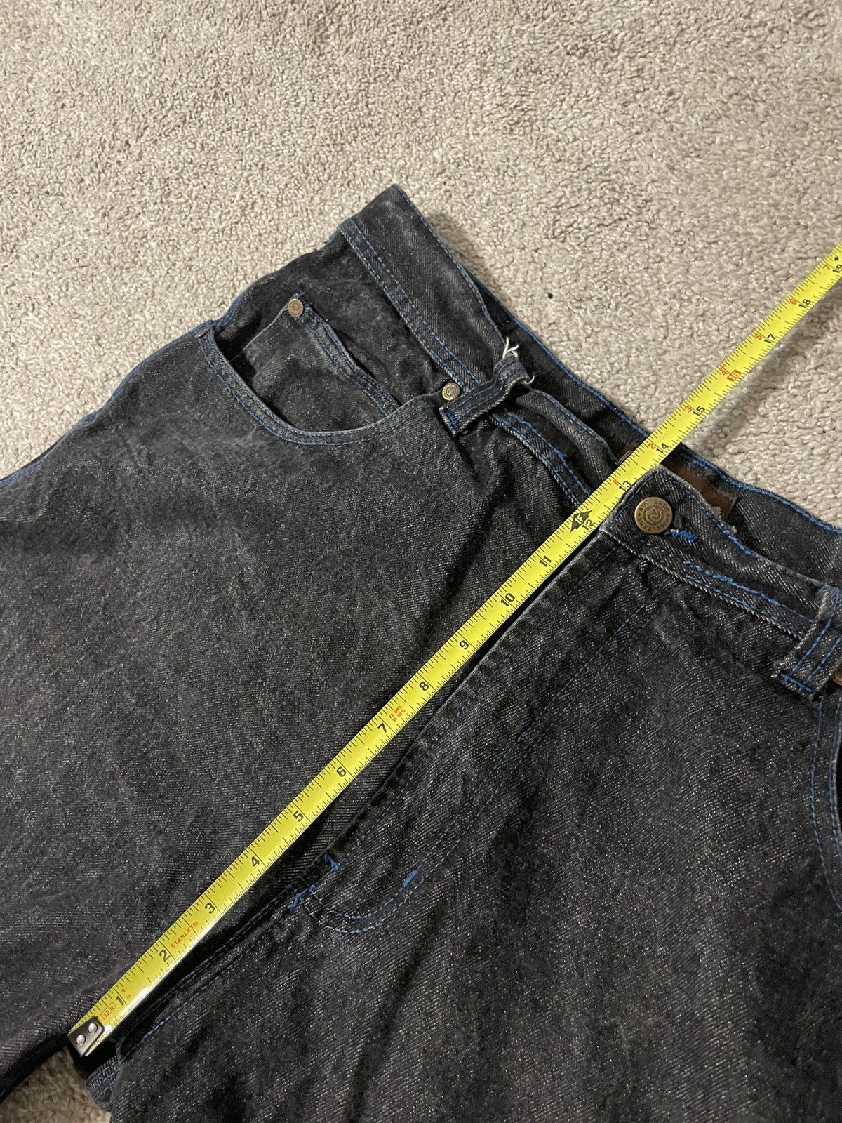 Vintage Vintage Y2K Risk Jeans Co Mens 40/32 Baggy Skater Style Size US 40 / EU 56 - 8 Thumbnail