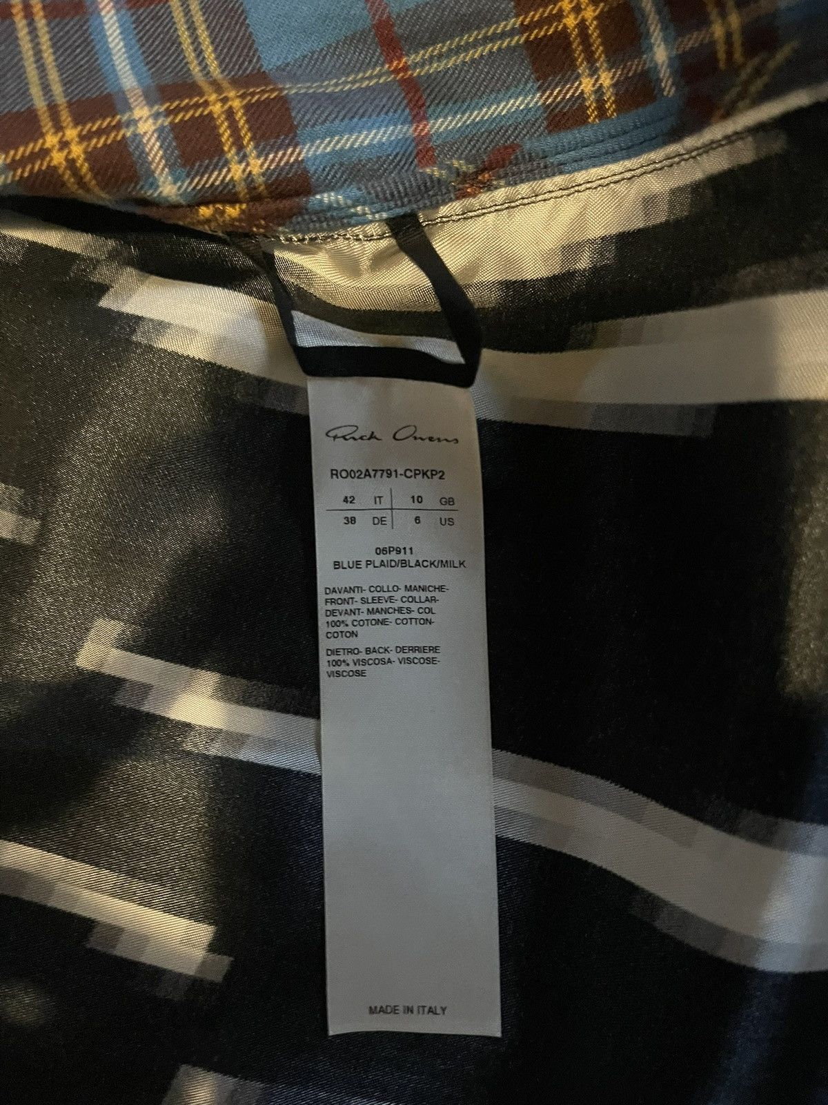 Rick Owens Rick Owens Oversized Tommy Shirt Size M / US 6-8 / IT 42-44 - 7 Thumbnail