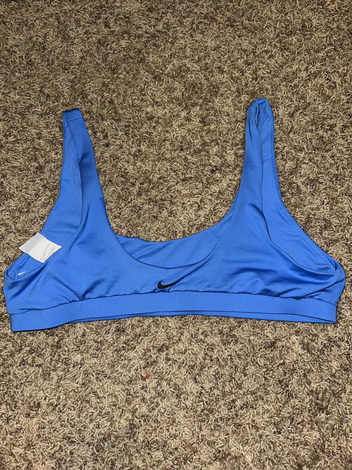 Nike Nike Women's Big Logo Lined Bikini Top Swim Size ONE SIZE - 2 Thumbnail