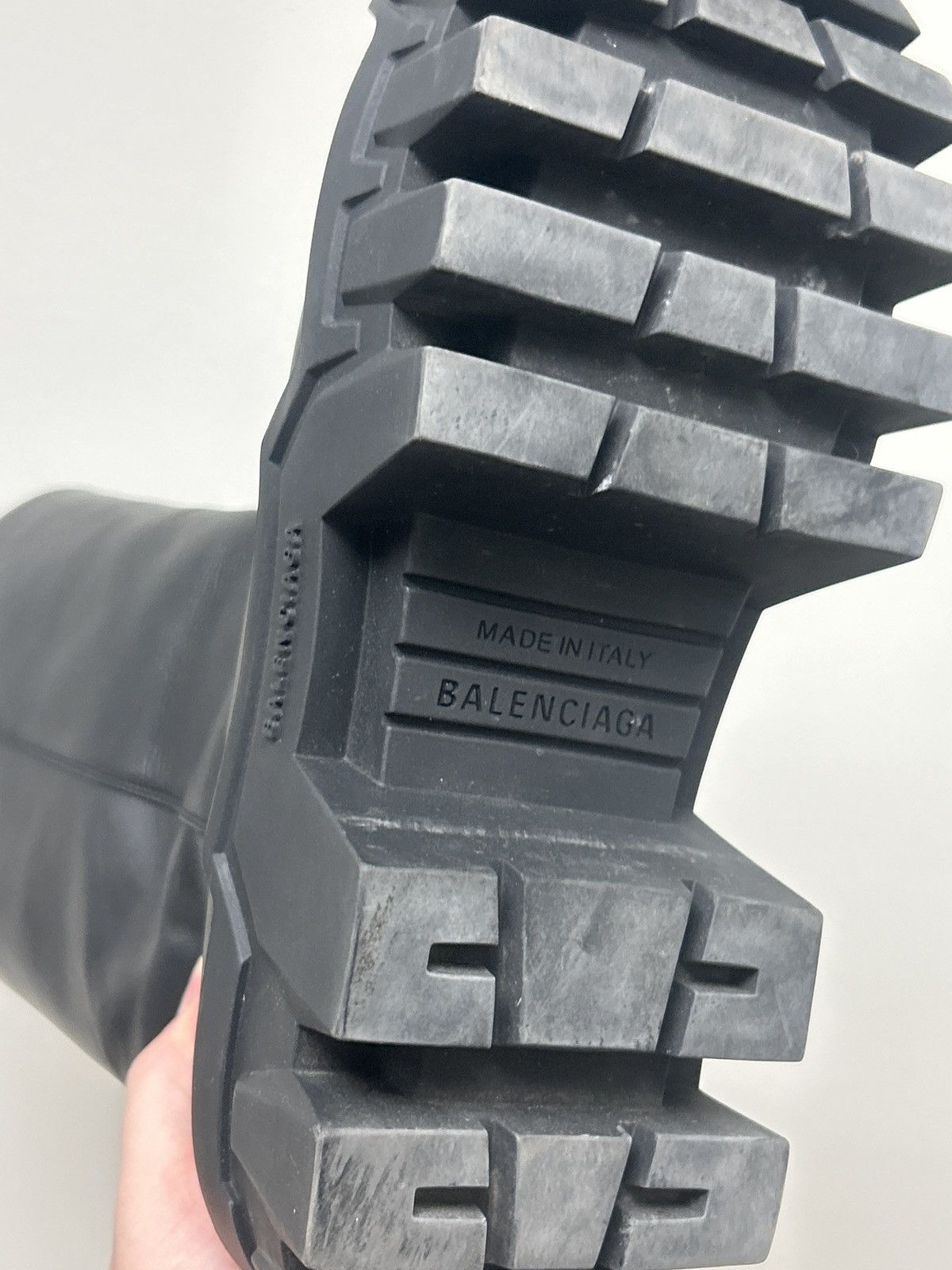 Balenciaga SS24 Calf high Bulldozer Boots Size US 11 / EU 44 - 7 Thumbnail