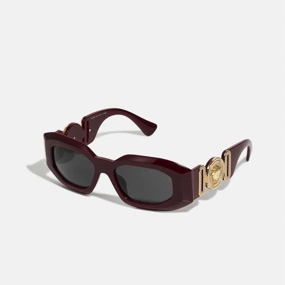 image of NWT Versace Ve4425U - 536587 Medusa Sunglasses in Red, Women's