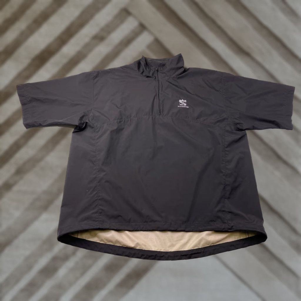 Vintage Zero Restriction Jacket Windbreaker XL Black 1/4 Zip Golf Outdoor Men Regular Size Size US XL / EU 56 / 4 - 1 Thumbnail